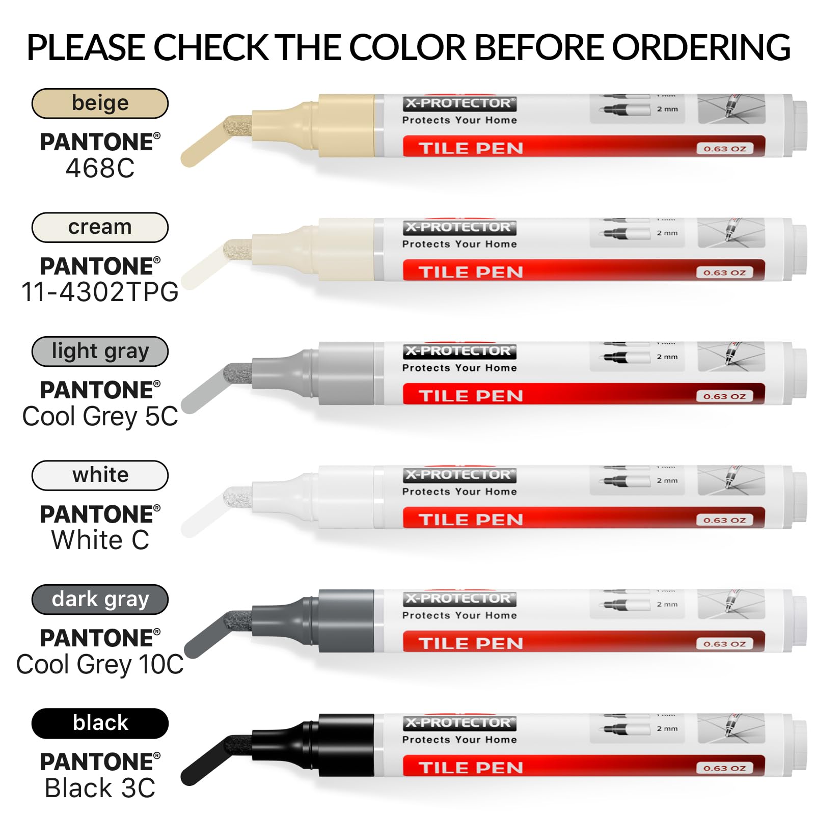 Water Based Grout Marker (2 Count)