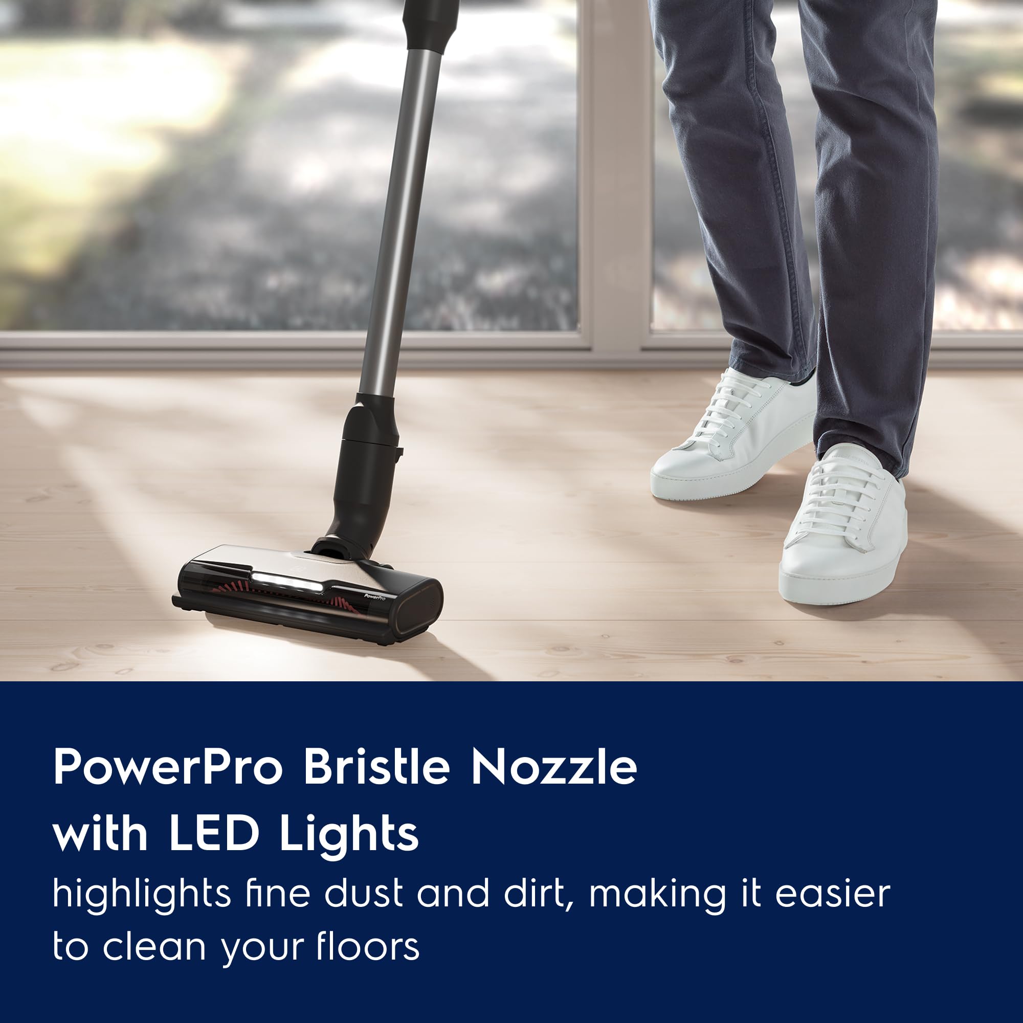Ultimate700 Cordless Stick Vacuum with PowerPro Bristle Nozzle and High Suction Power