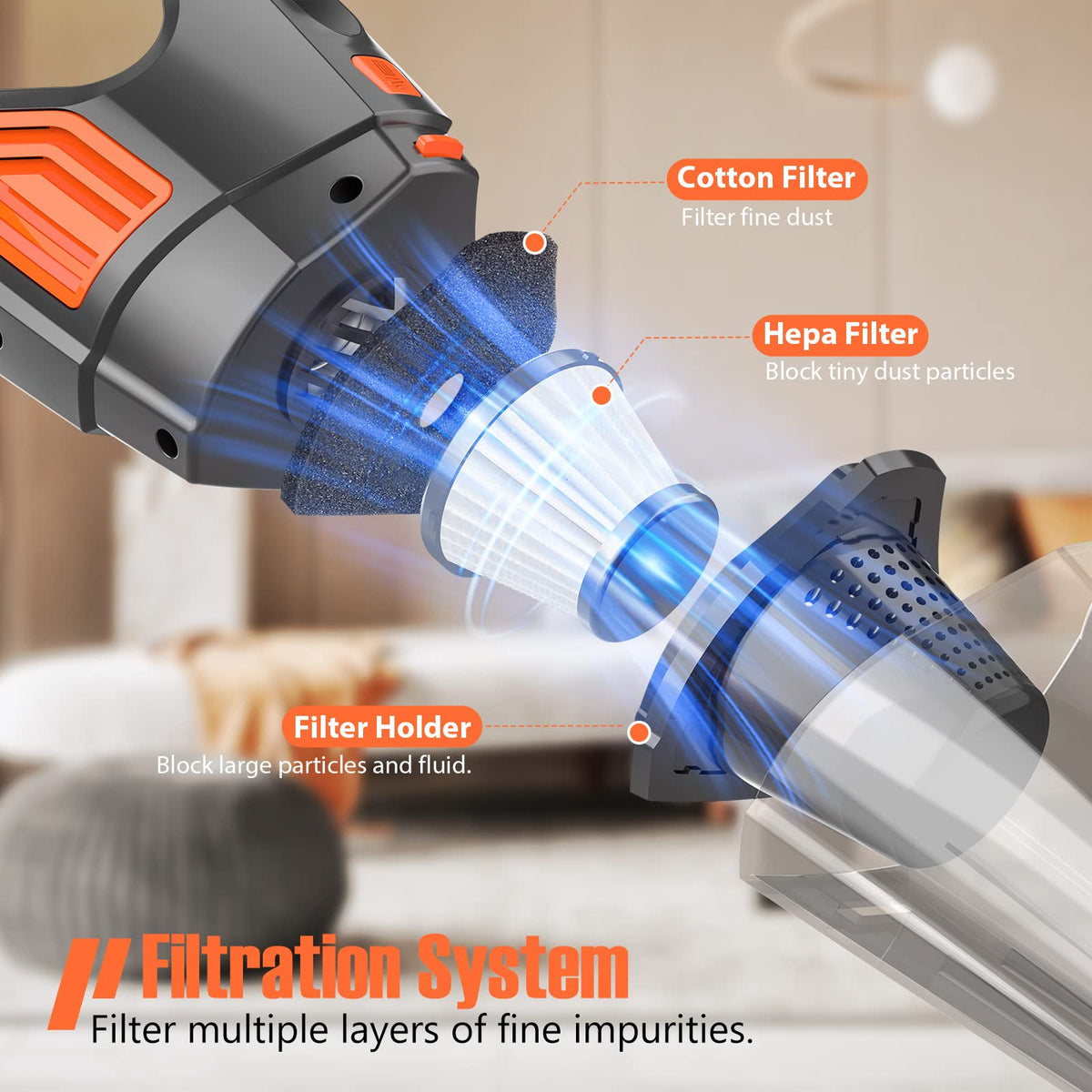 Handheld Vacuum Cordless Cleaner