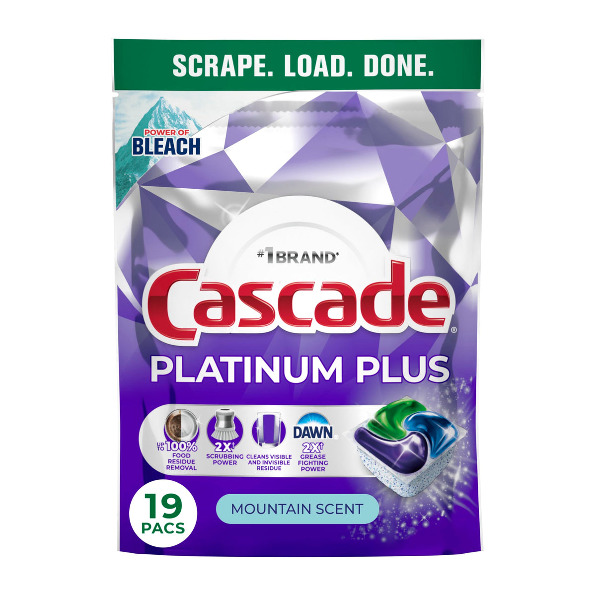 Platinum Plus Dishwasher Pods (19 Count)
