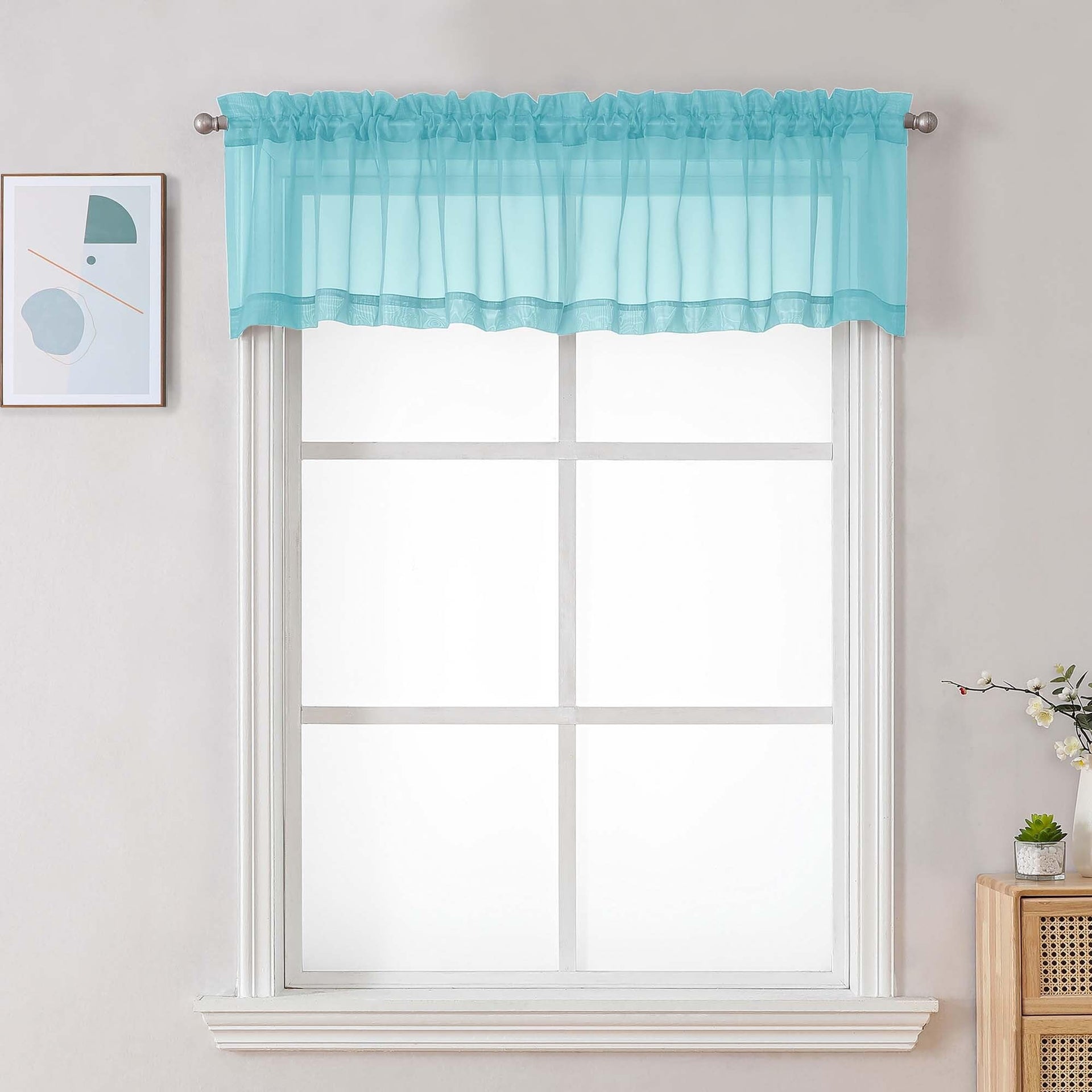 Sheer Valances for Windows (2 Count)