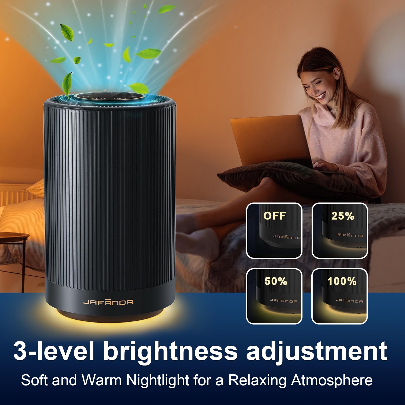 Jafanda Air Purifiers for Home Bedroom