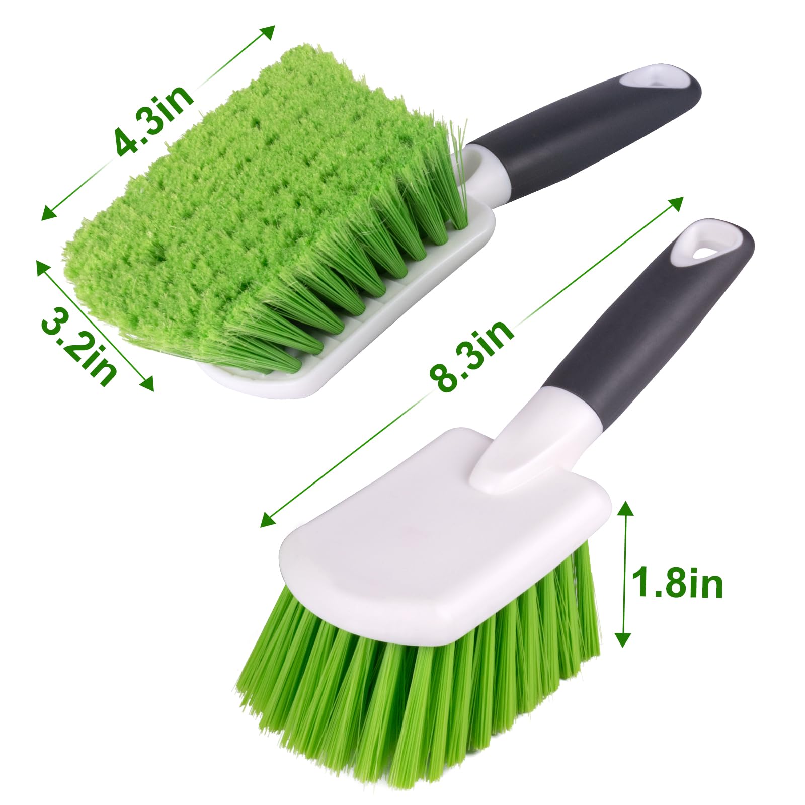 2 Pack Car Wash Brush (2 Count)