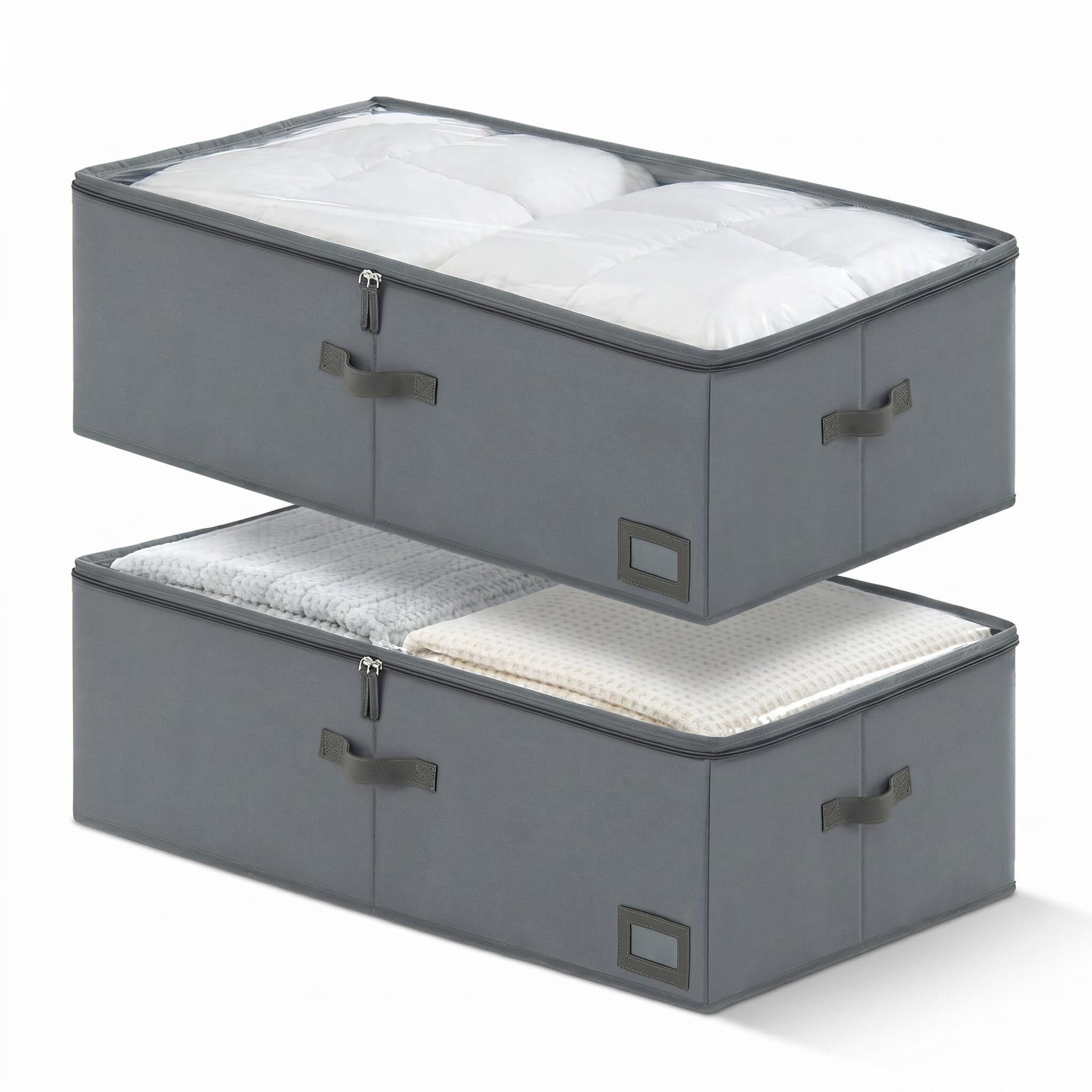 10" High Capacity Under Bed Storage Bins (2 Count)