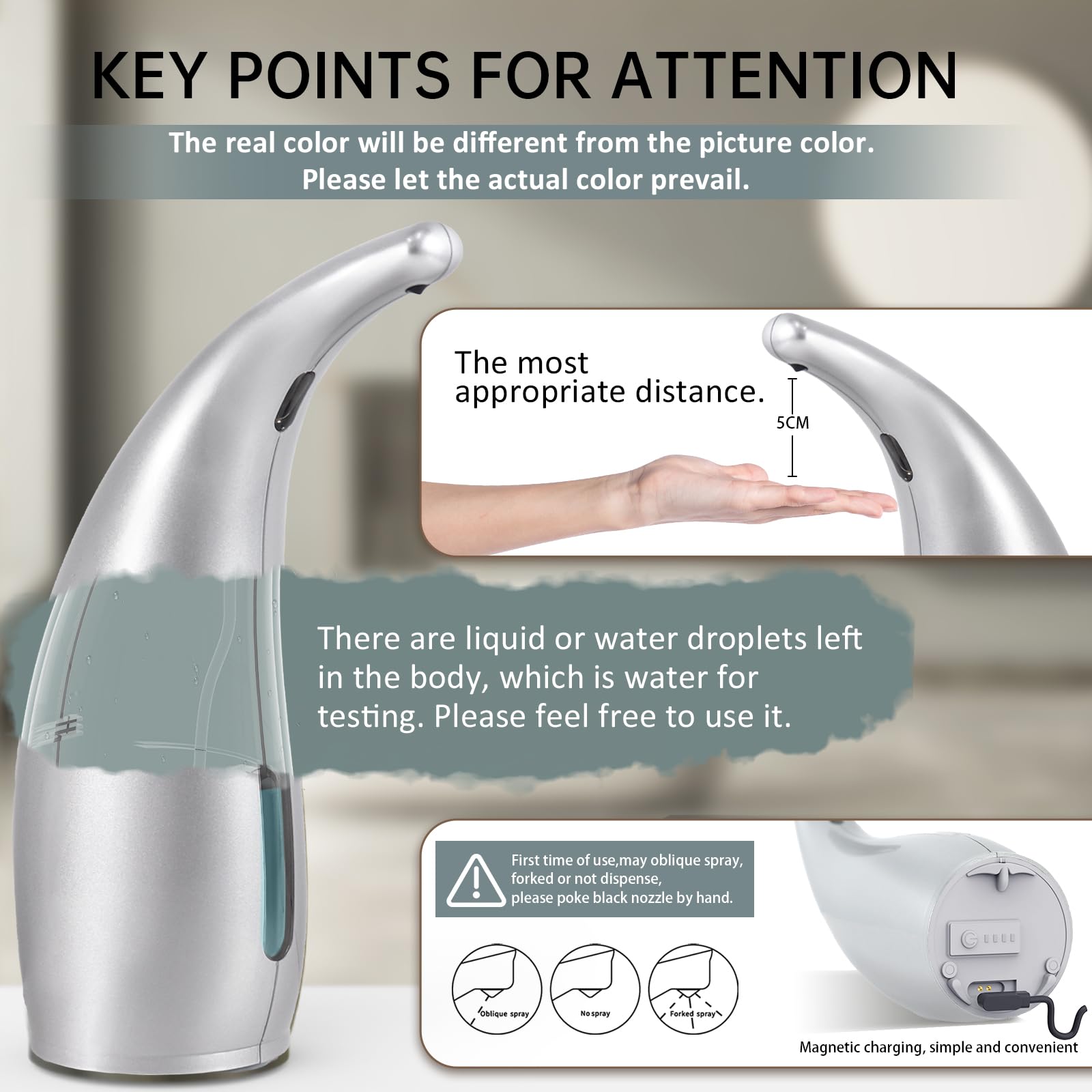 Automatic Liquid Soap Dispenser
