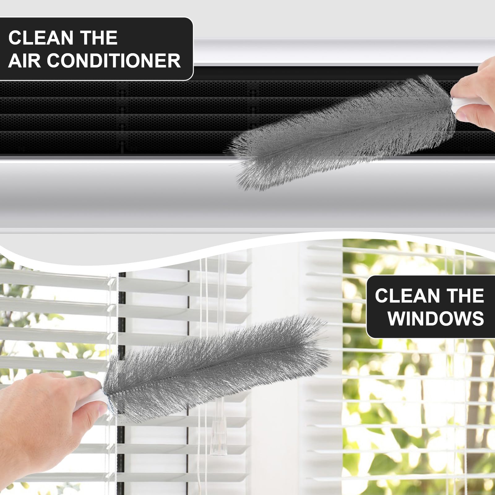 2 Pcs Fan Cleaner Brushes (2 Count)