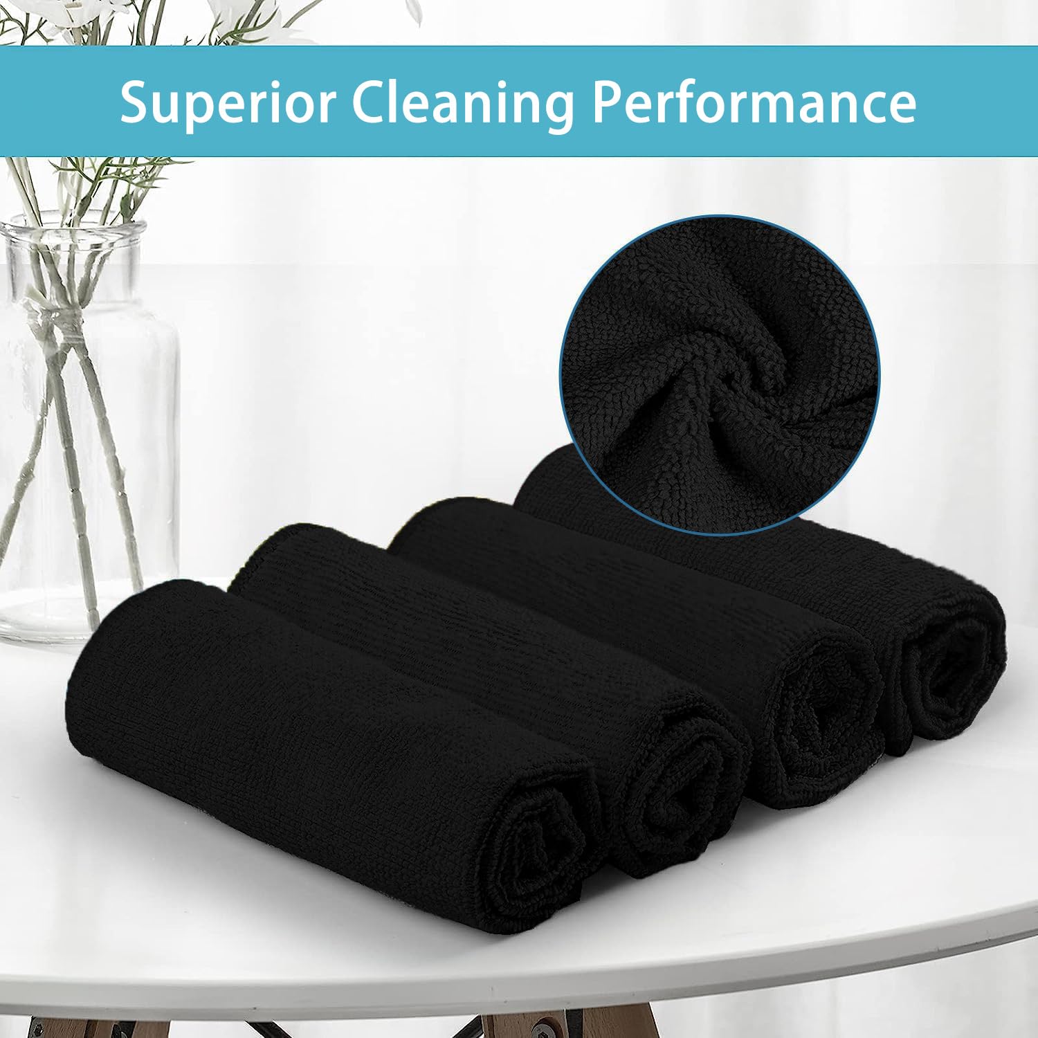 50PK Microfiber Cleaning Cloth (50 Count)