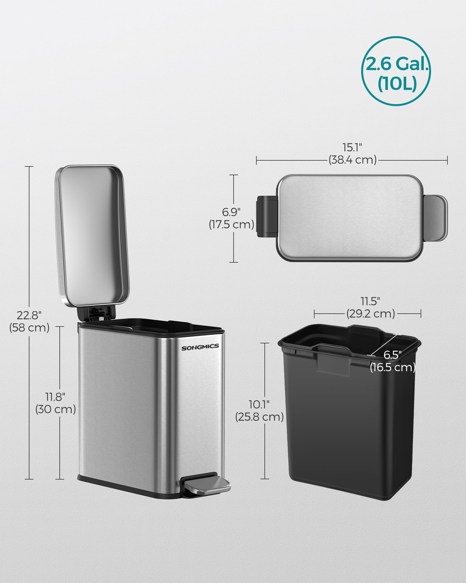 Bathroom Trash Can