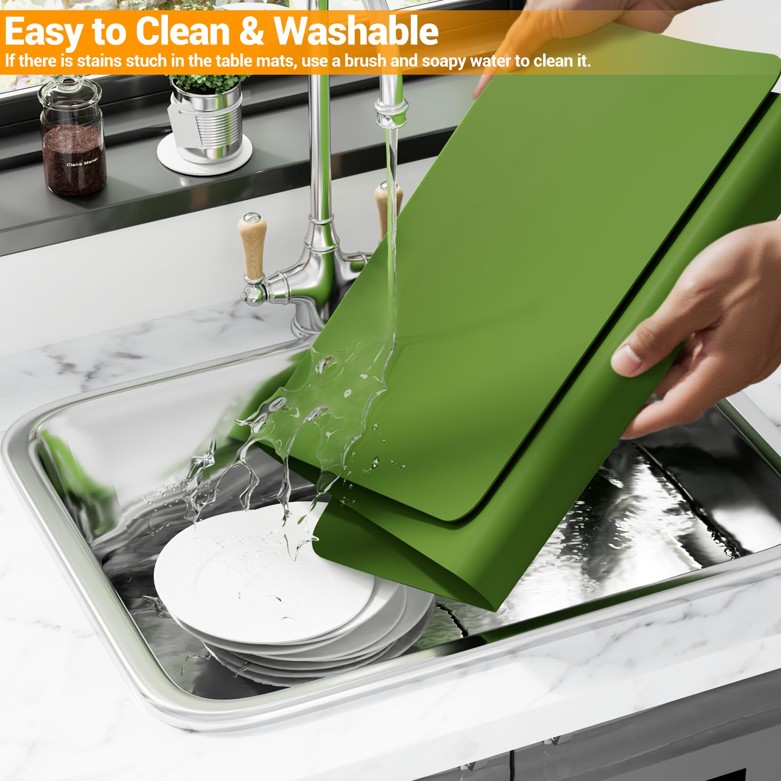 Quality Silicone Table Mat 47x24 Inch