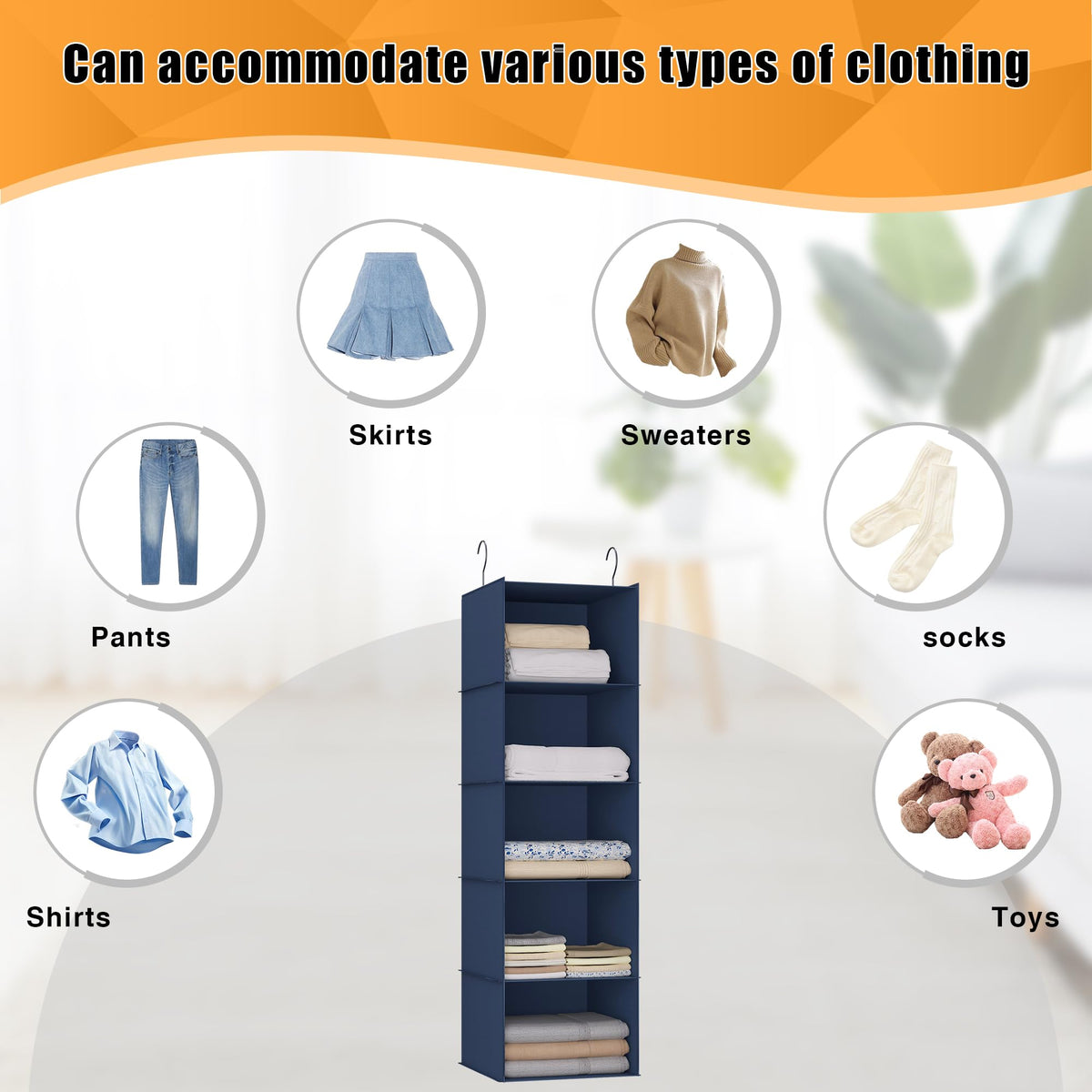 Hanging Closet Organizer 5