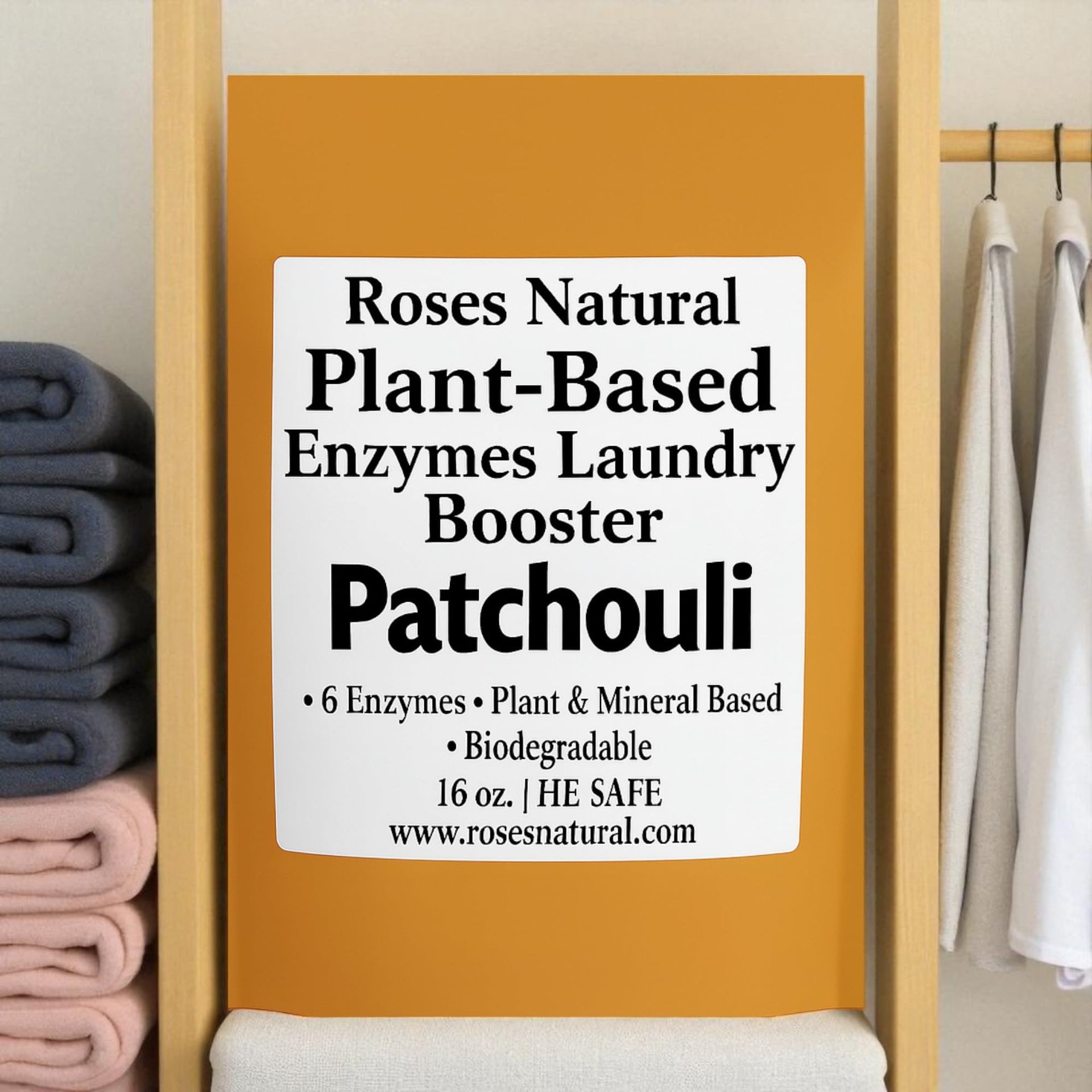 Natural Enzyme Laundry Booster (16 Ounce)