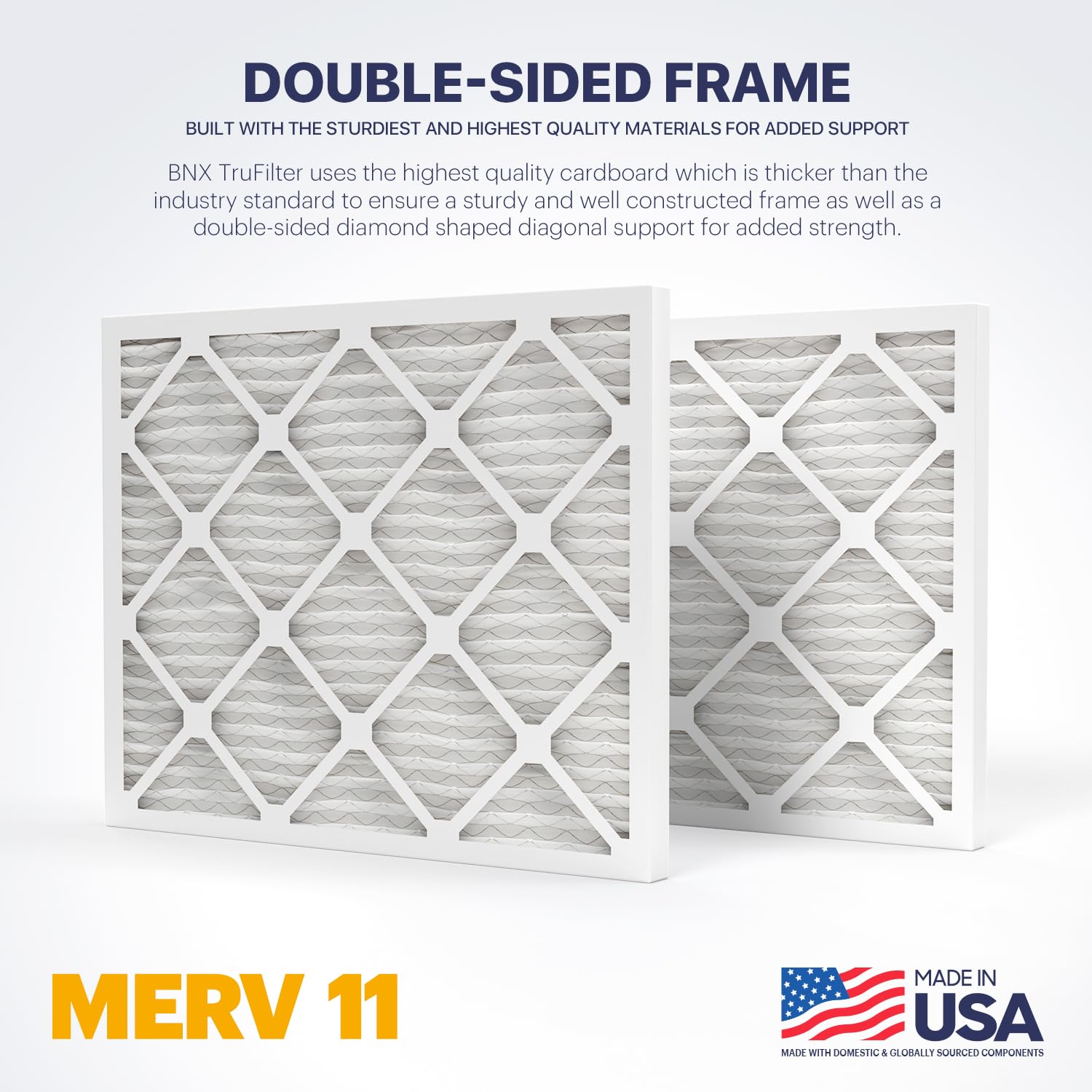 TruFilter 24x30x1 Air Filter MERV 11 (4 Count)