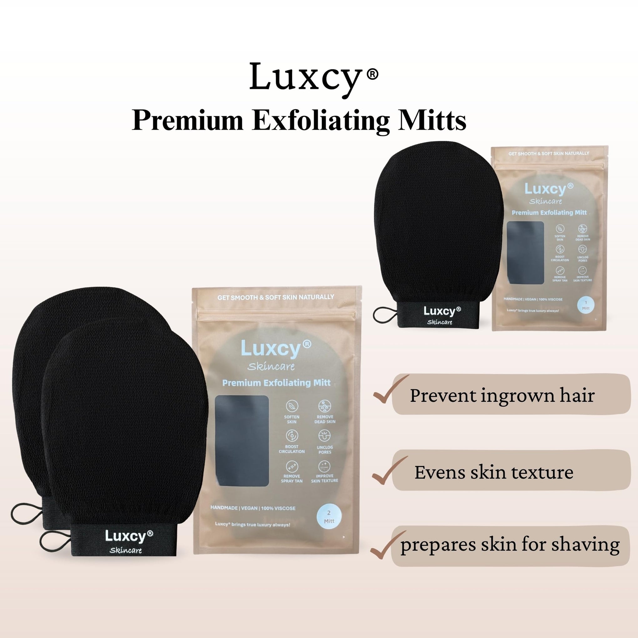 Premium Korean Exfoliating Mitt & Body Scrubber Glove
