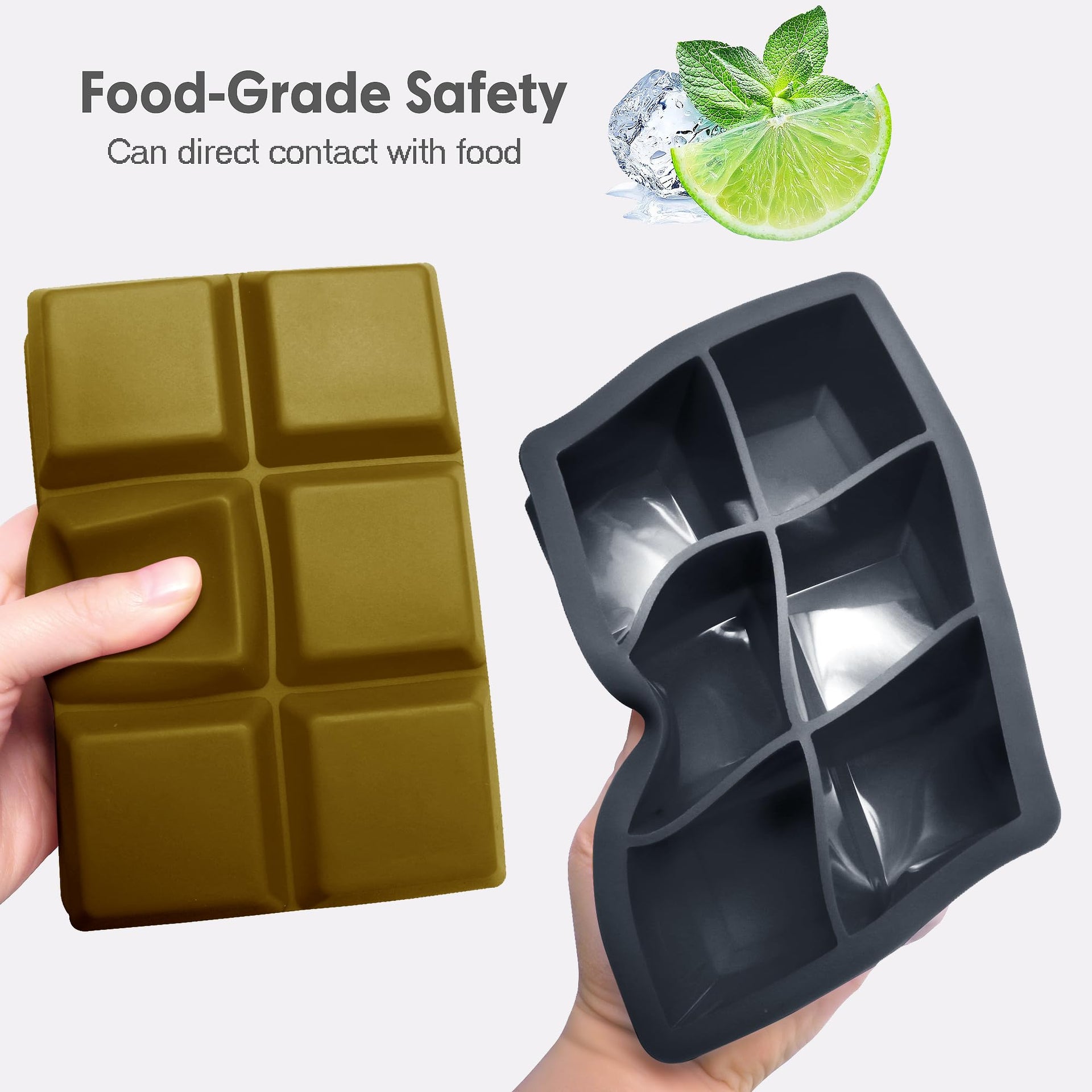 Silicone Ice Cube Trays with Lids (12.99 Count)