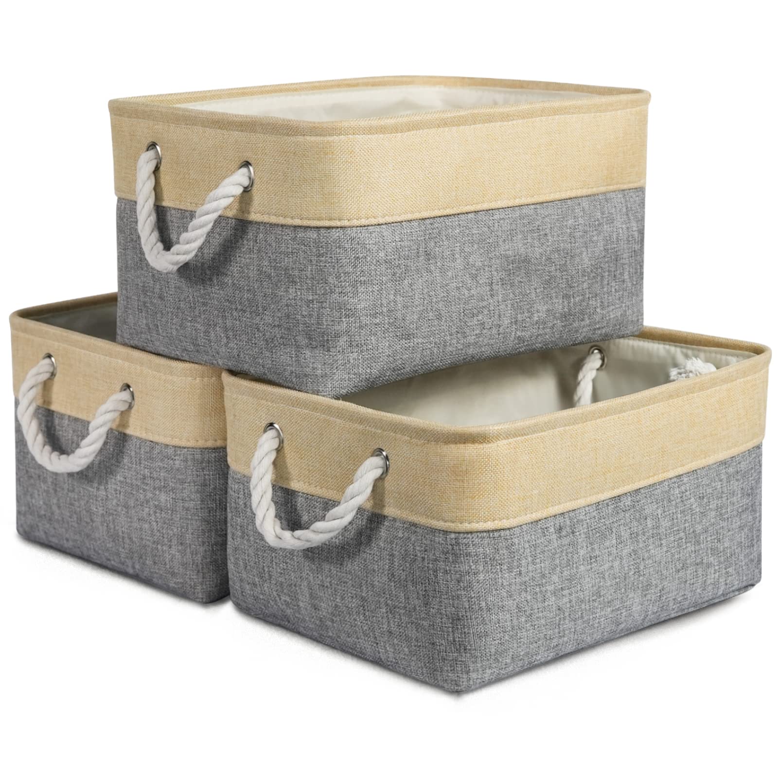 Storage Bins for Organizing (3 Count)