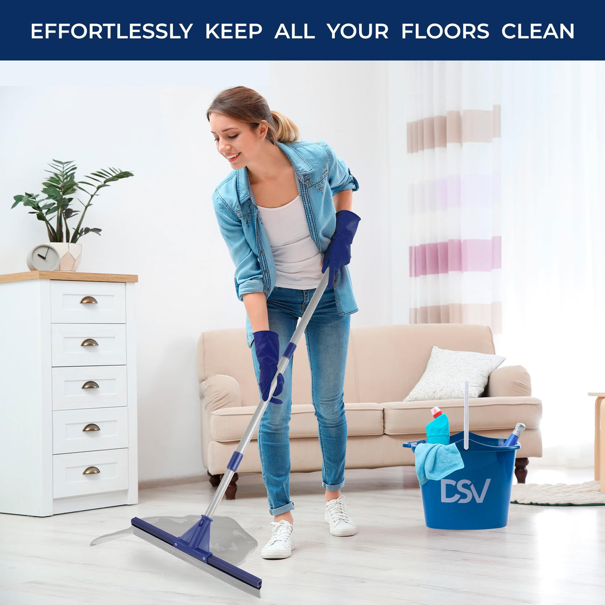 Floor Squeegee for Concrete Floor