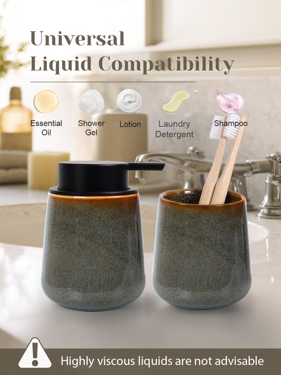Ceramic Lotion Dispenser