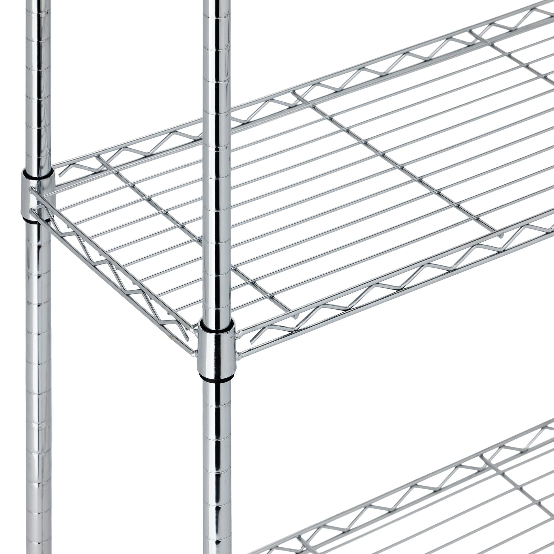 5 Shelf Adjustable Heavy Duty Steel Wire Rack