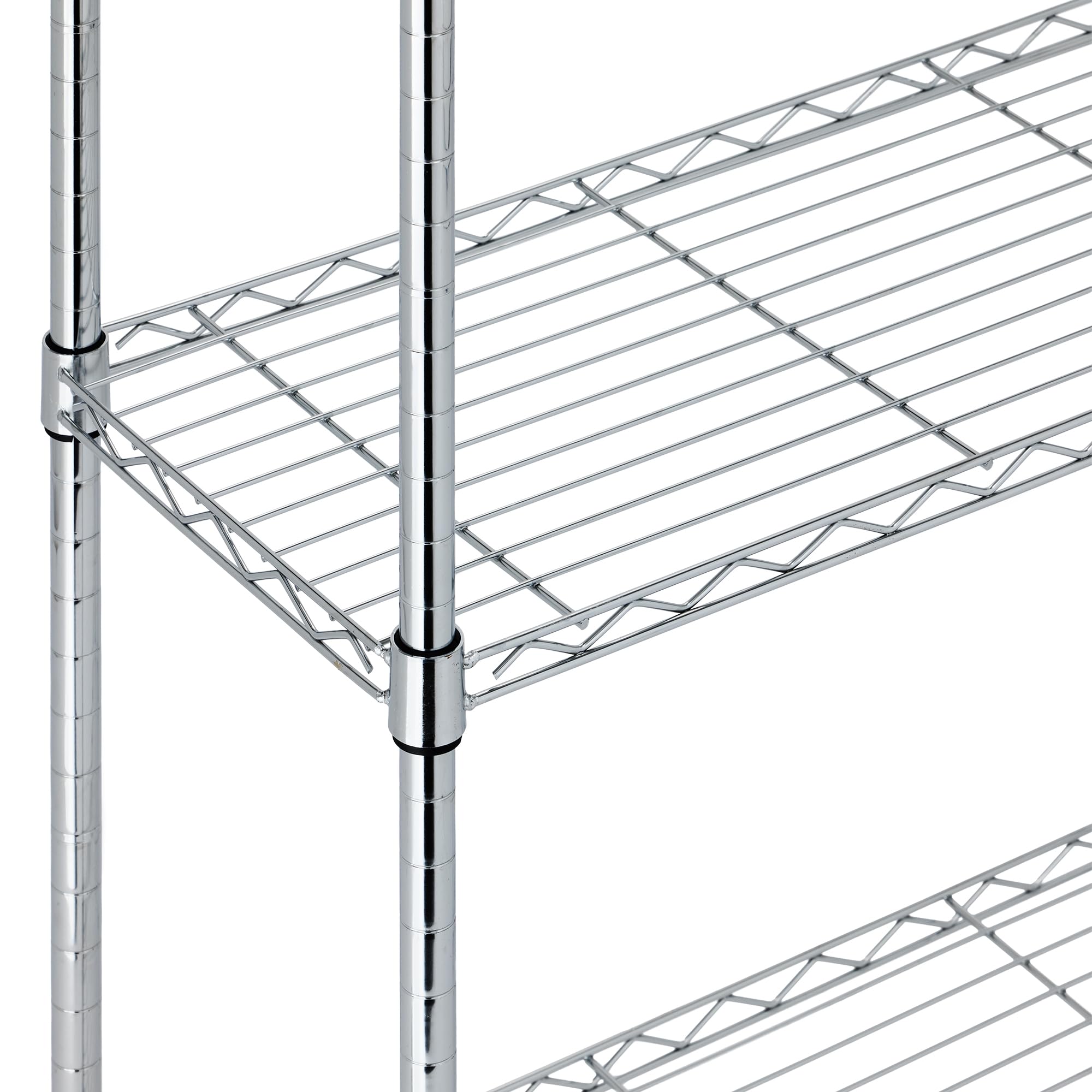 5 Shelf Adjustable Heavy Duty Steel Wire Rack