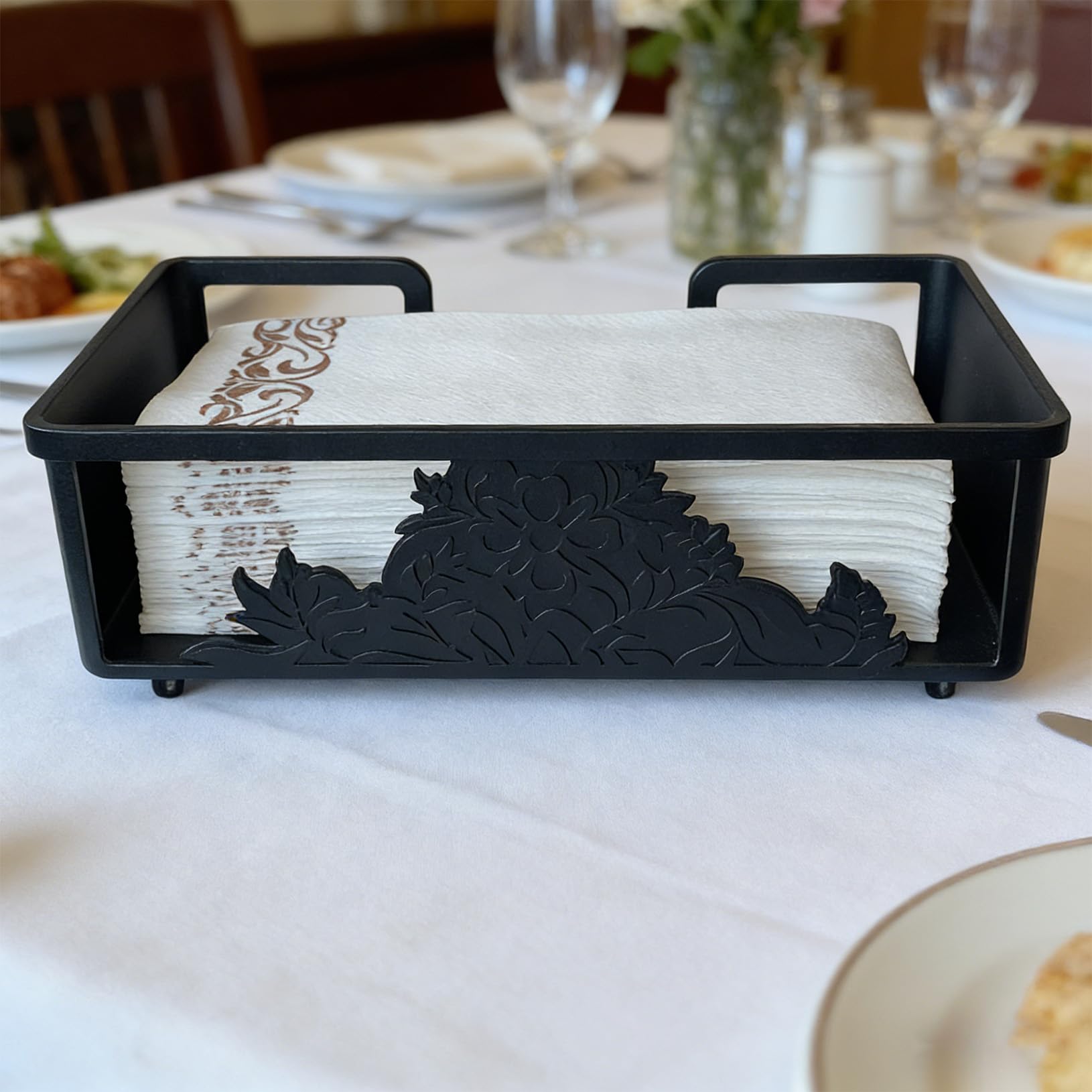 Metal Napkin Holder for Bathroom and Kitchen