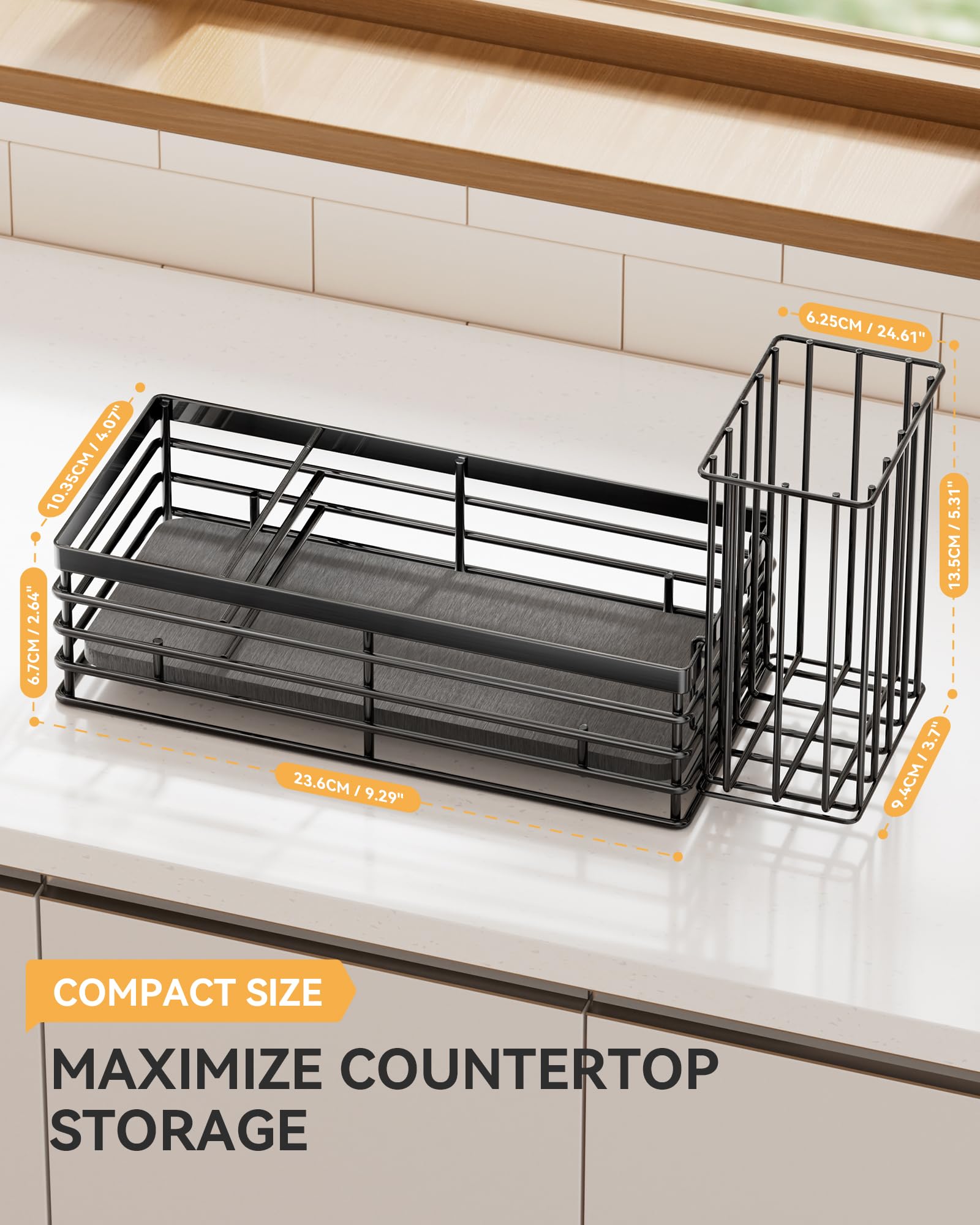 Sponge Holder for Kitchen Sink