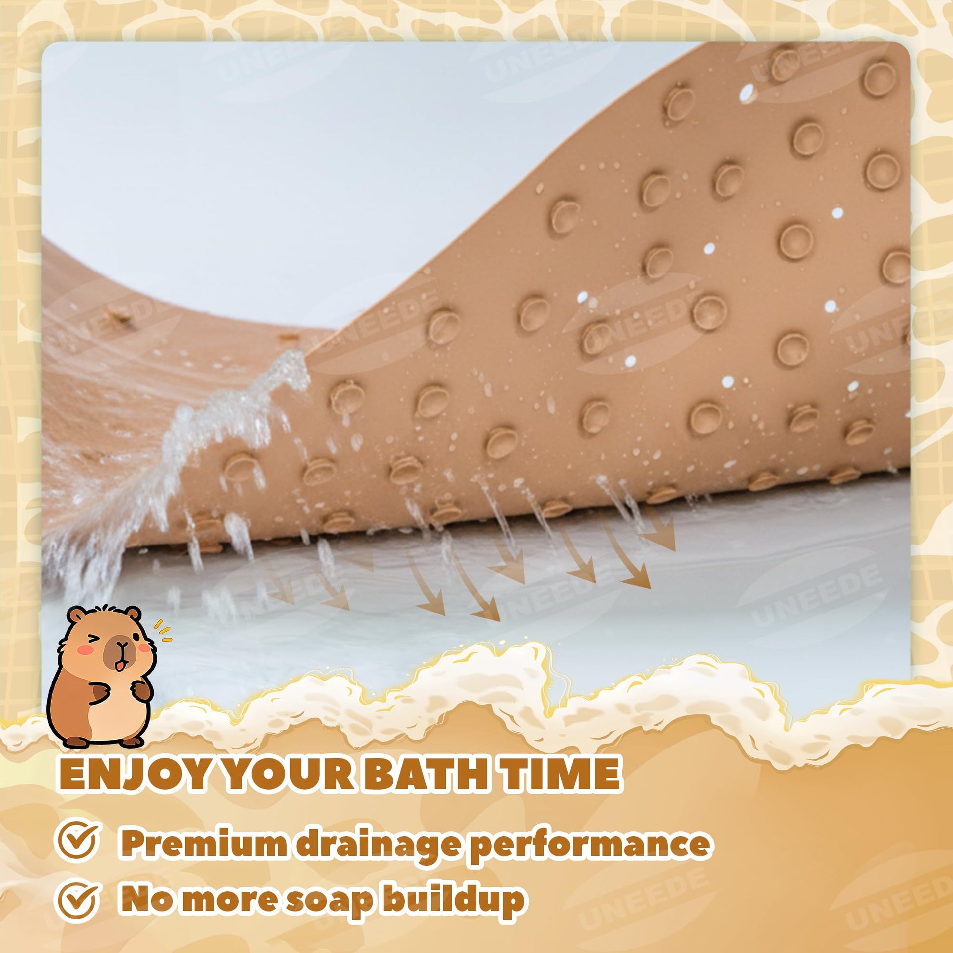 Kids Bathtub Mat Non Slip