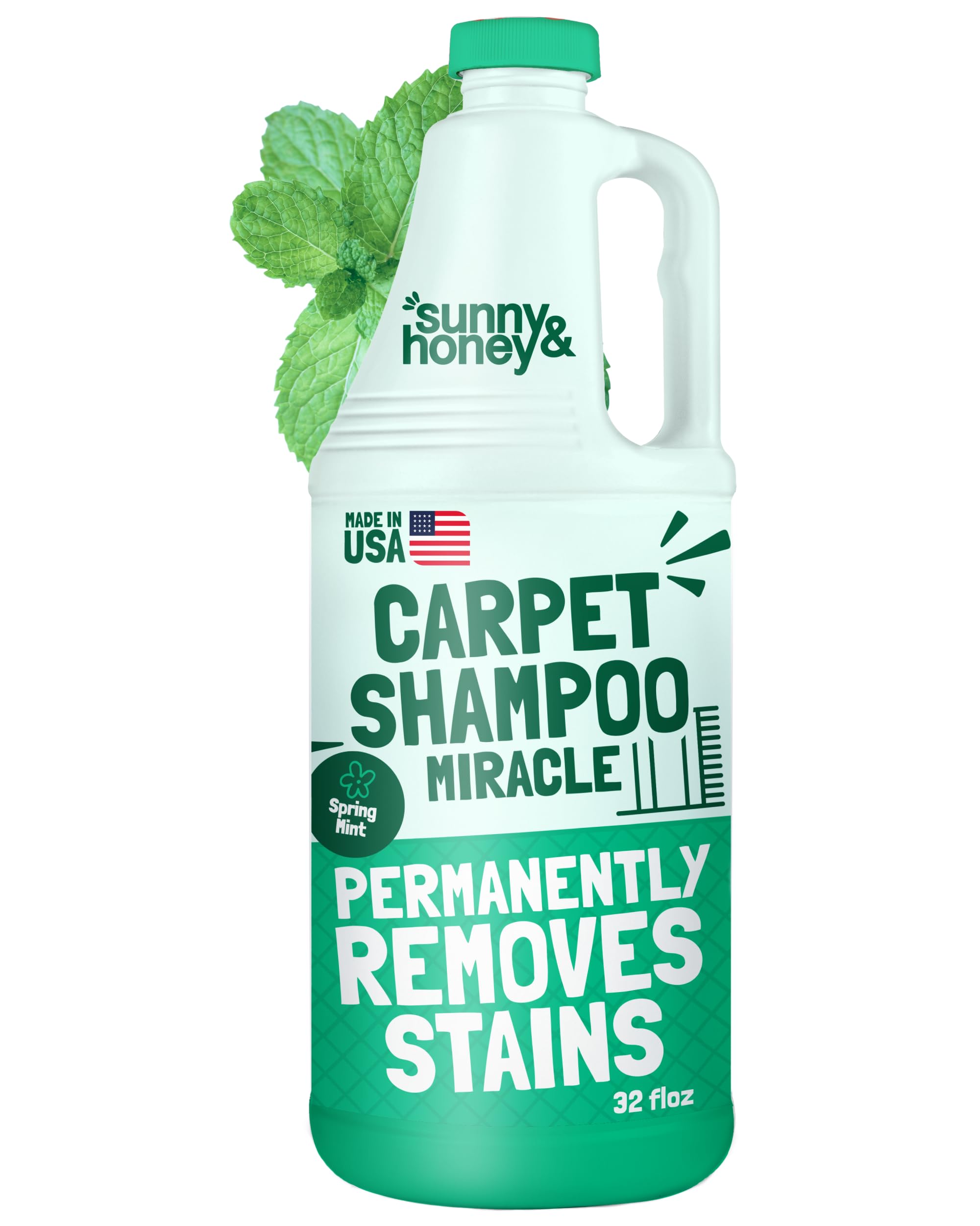 Carpet Cleaner Shampoo Solution for Machines (32 Fl Oz) - ModHome Supplies
