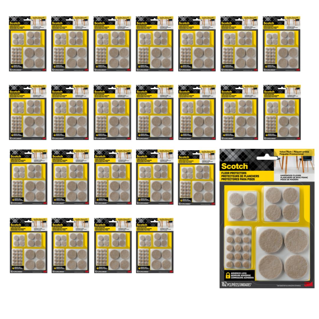 Felt Pads Round (3888 Count)