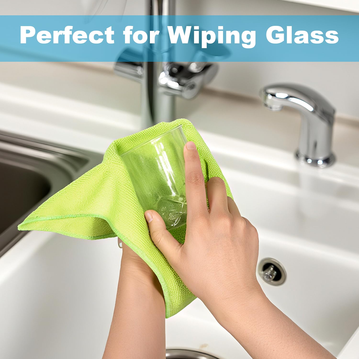 Microfiber Cleaning Cloth (15 Count)