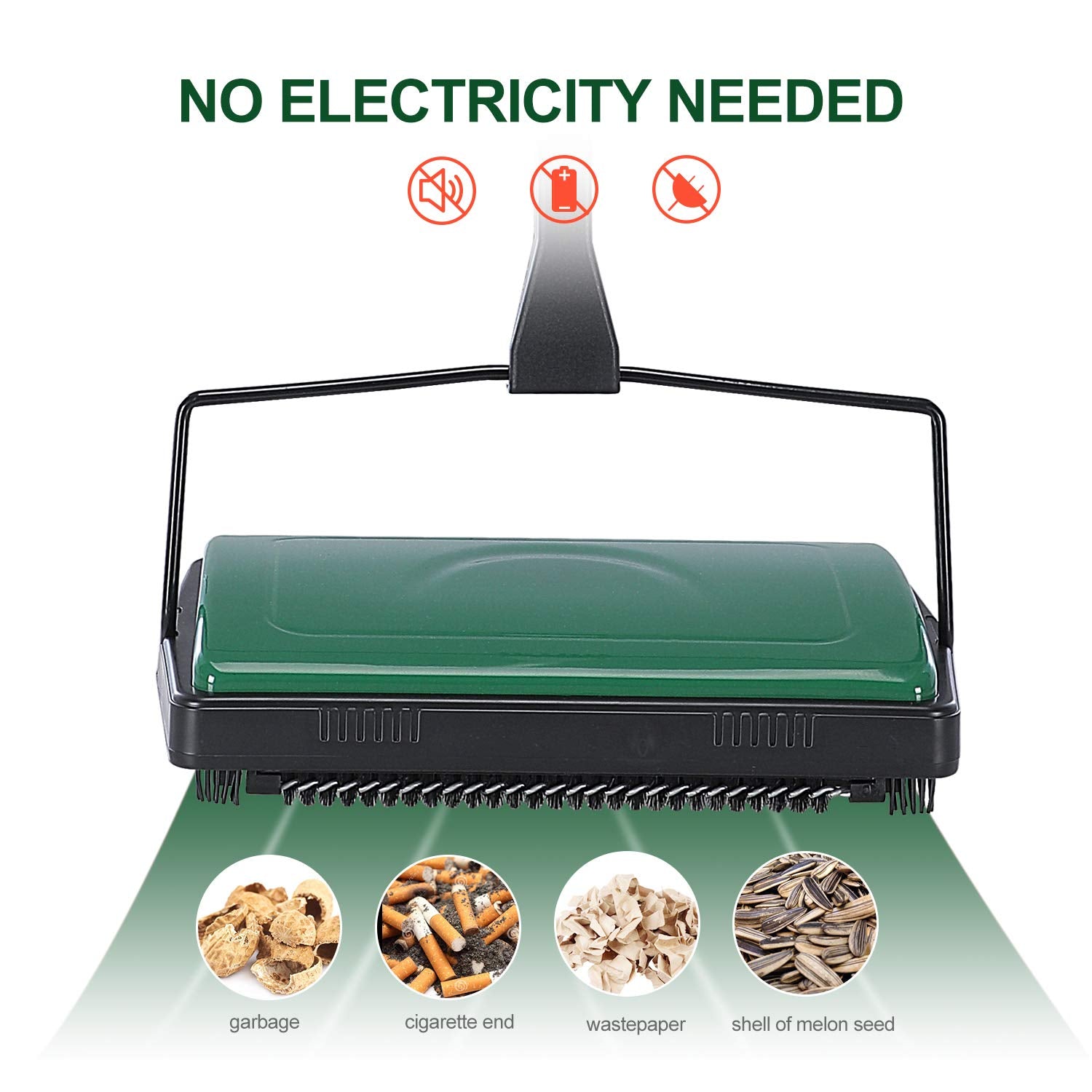 Carpet Sweeper Cleaner Manual Non