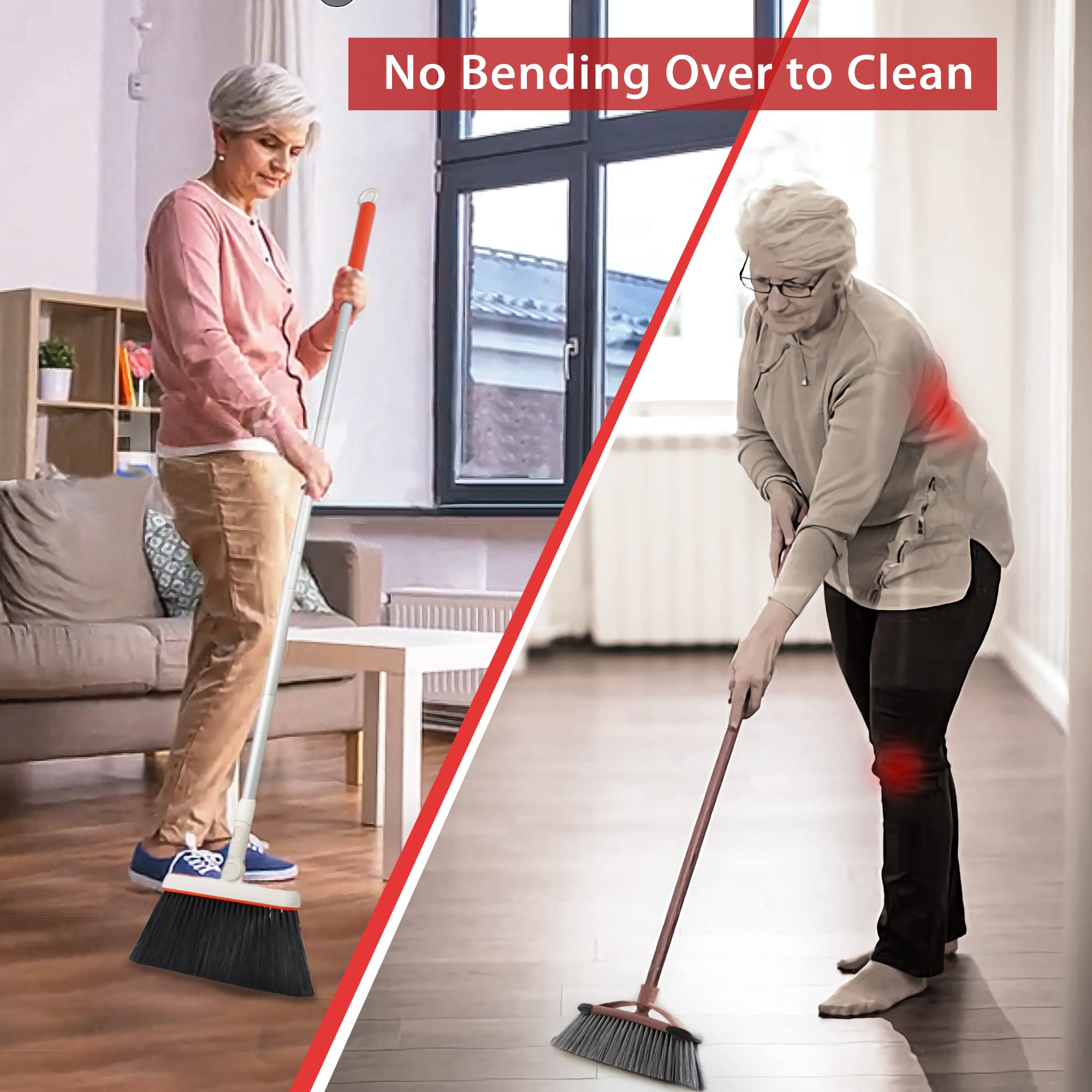 Broom and Dustpan Set for Home