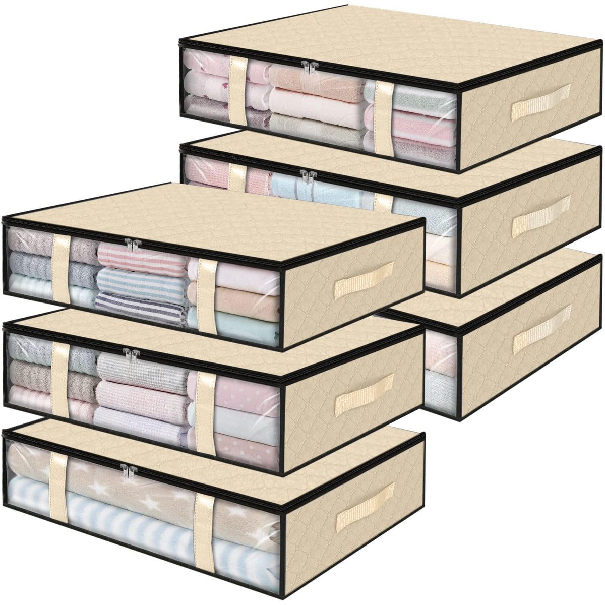 Under Bed Storage Bags (6 Count)