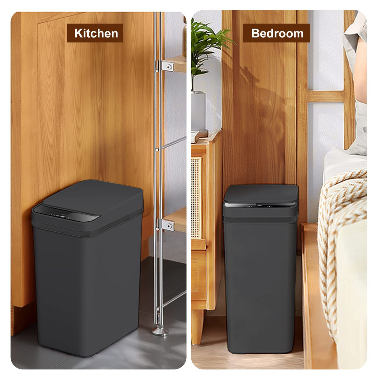 Touchless Bathroom Trash Can