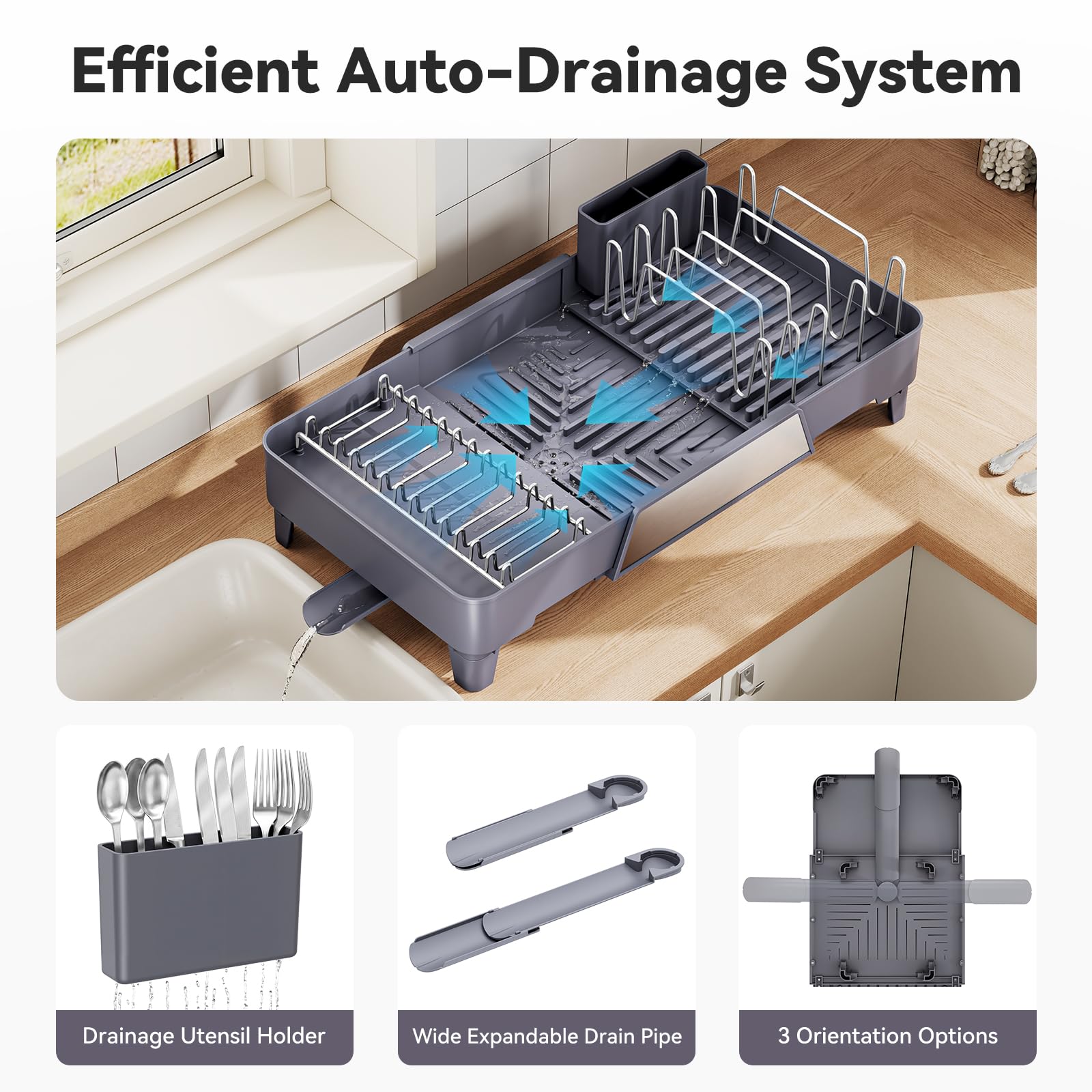 Large Dish Drying Rack