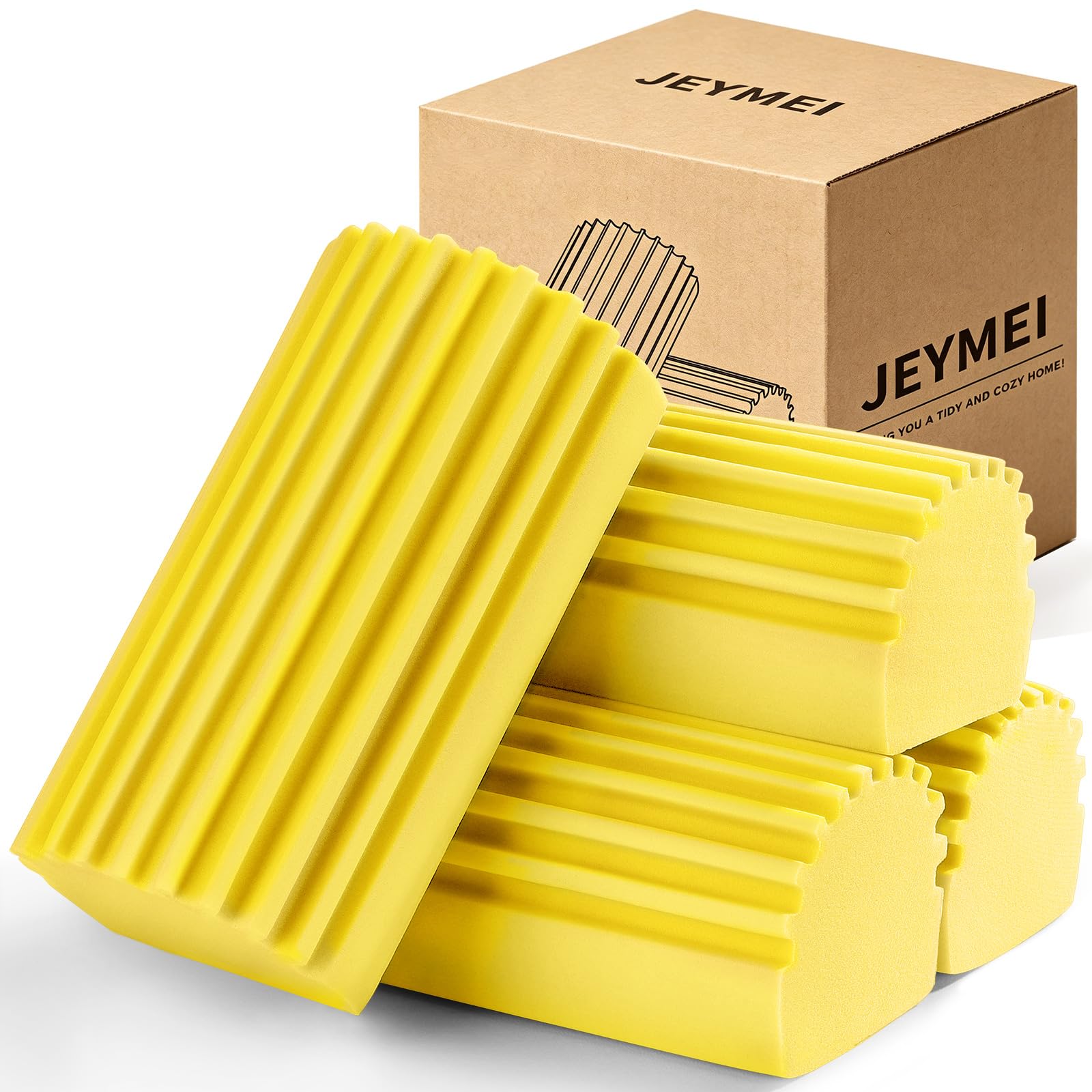 Damp Clean Duster Sponge (4 Count)