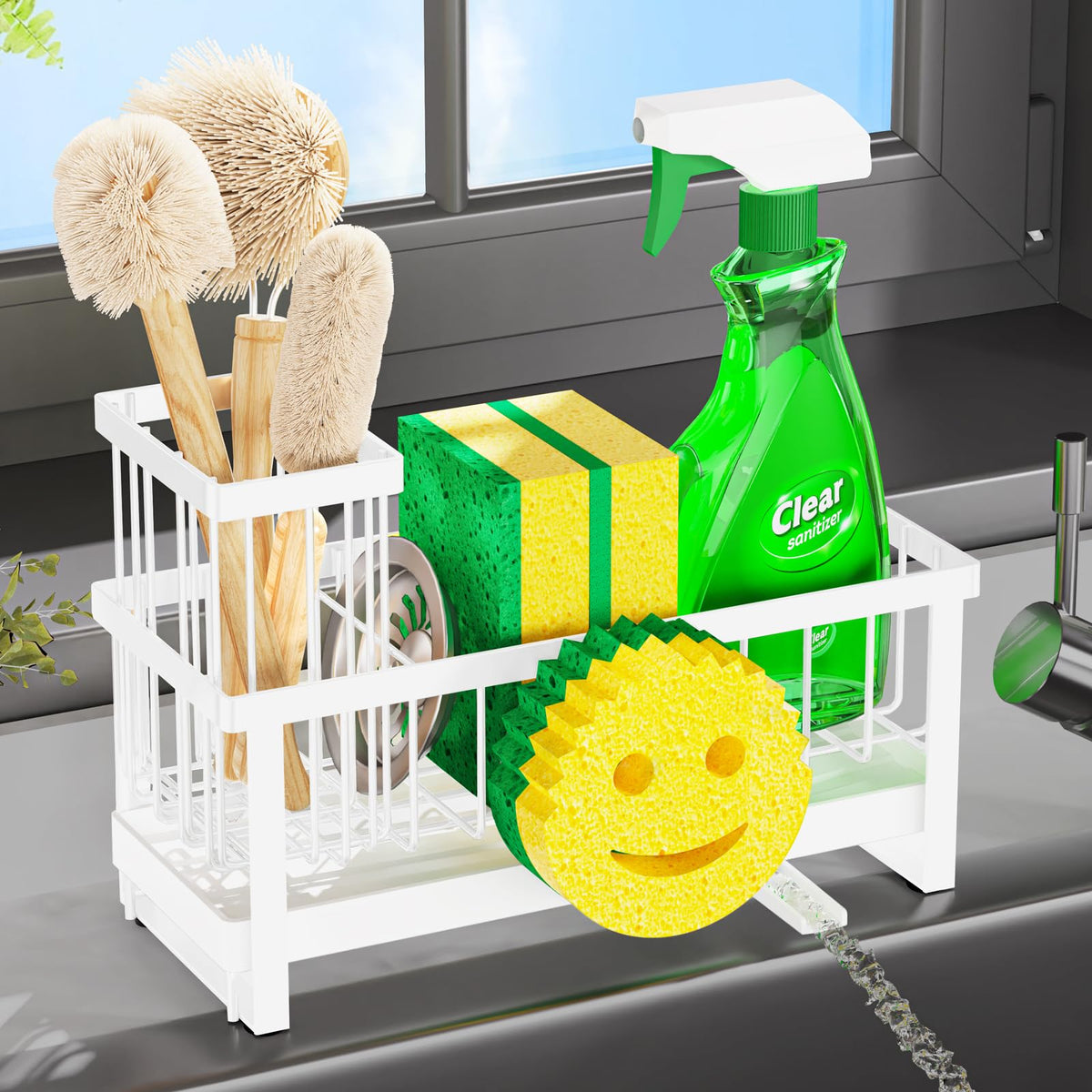 Sponge Holder for Kitchen Sink