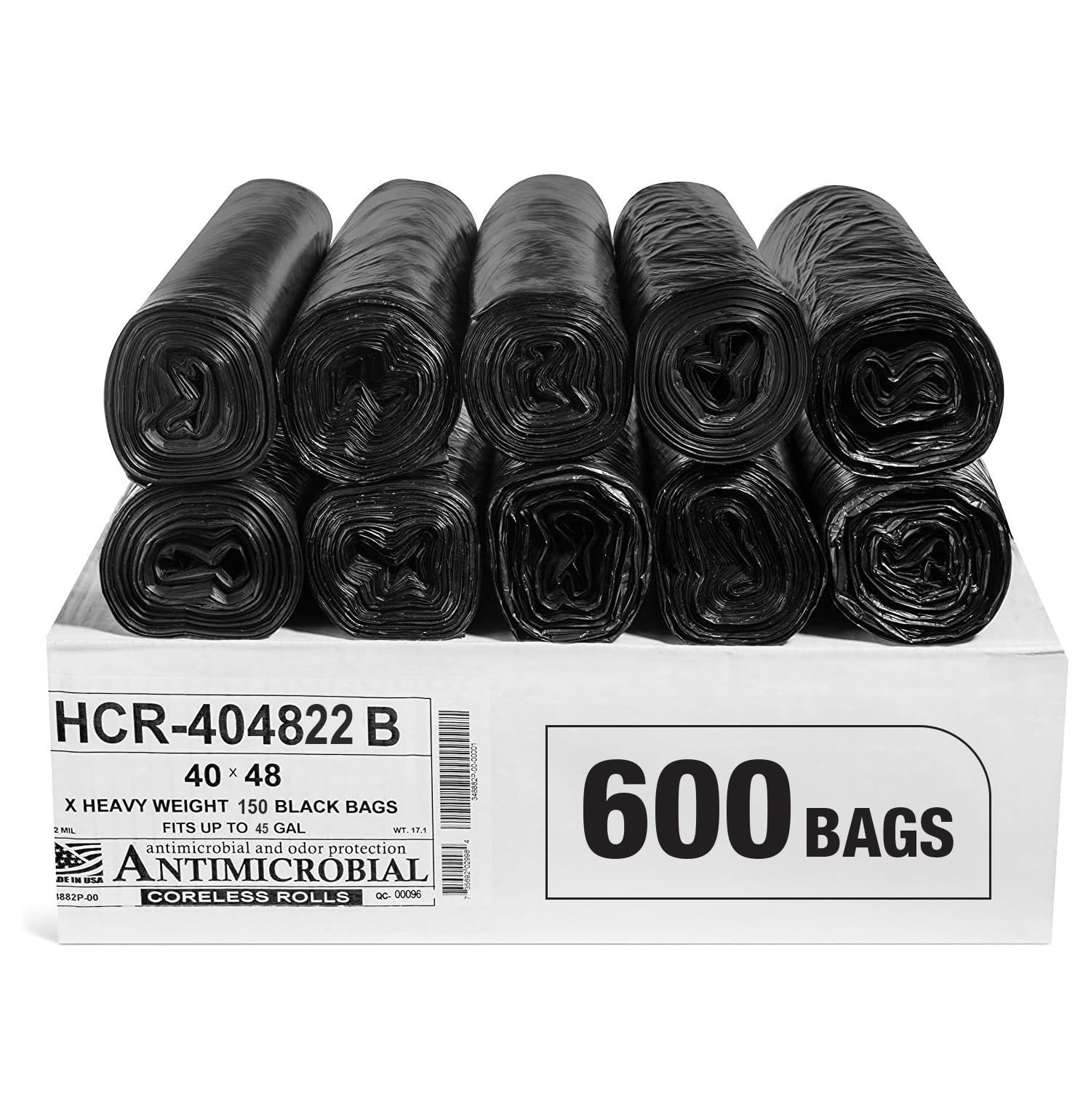 45 Gallon 22 Micron (600 Count)
