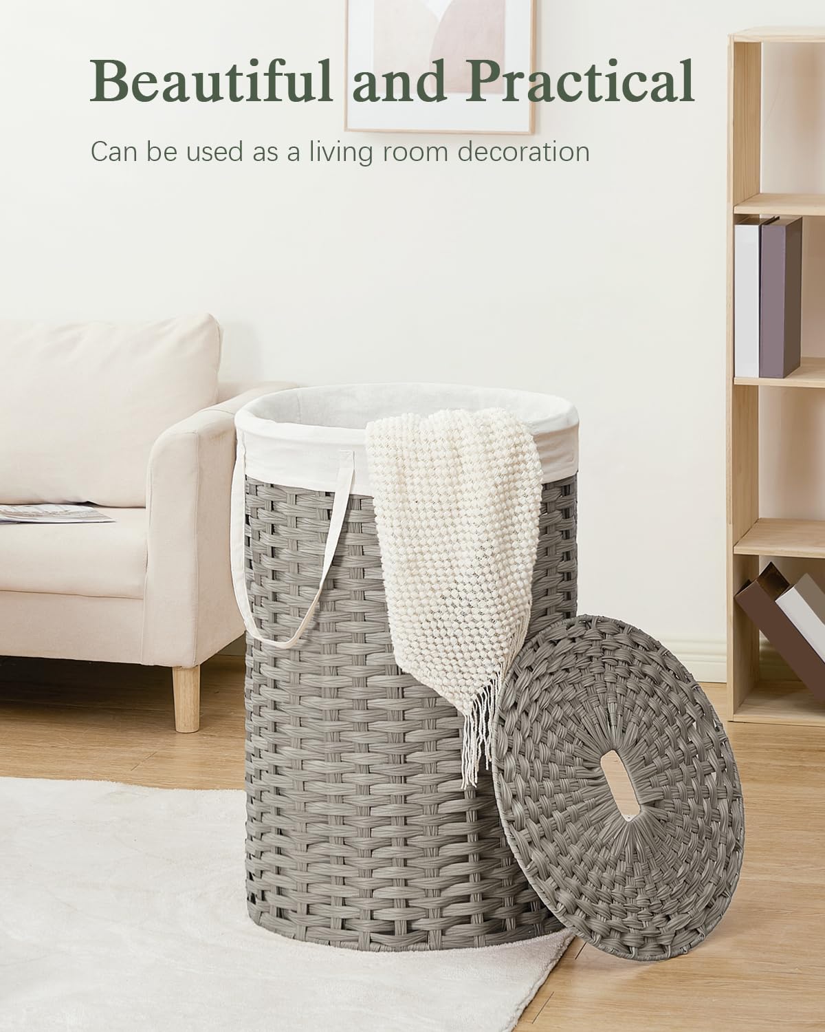 Large Laundry Hamper Laundry Basket with Lid