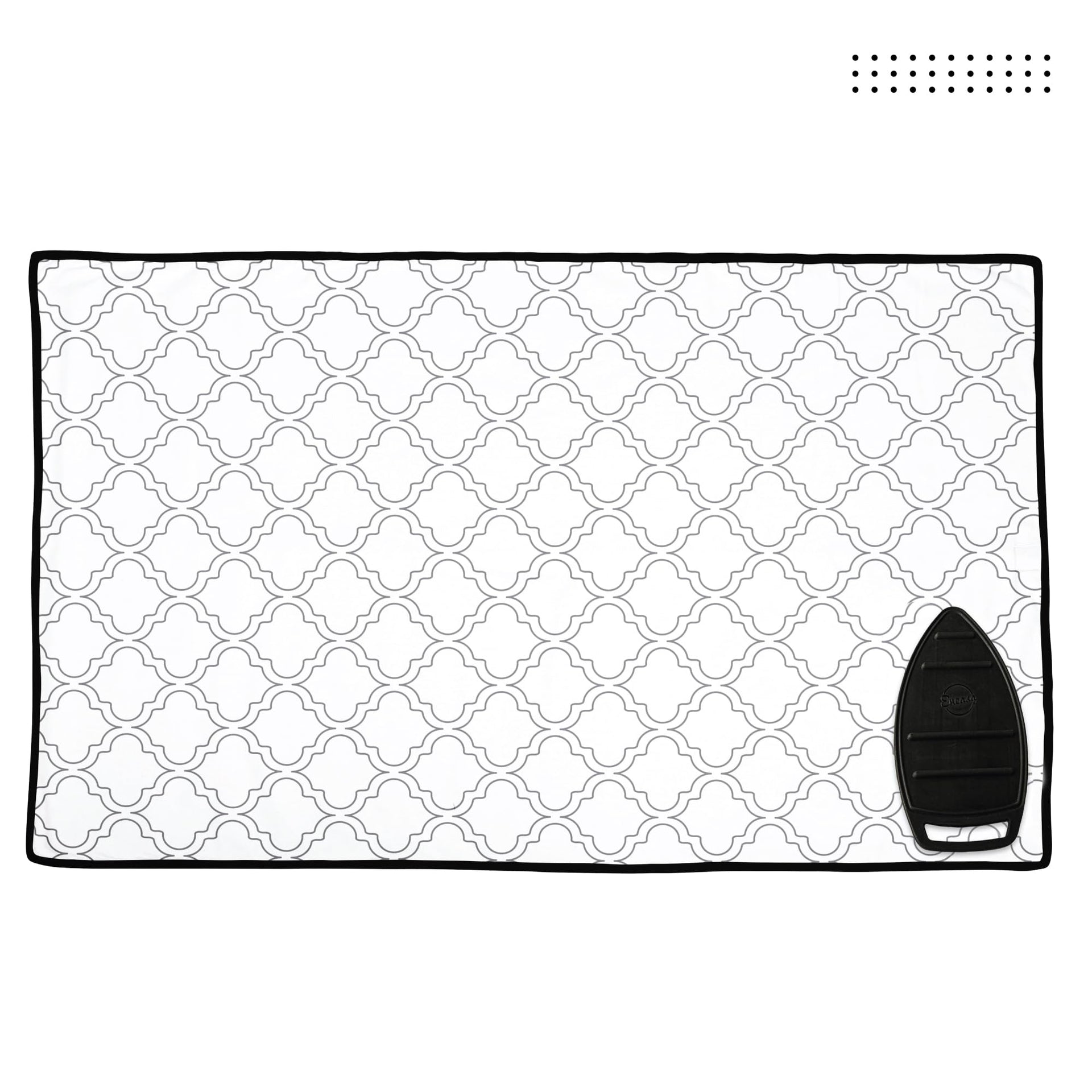Ironing Mat Heat Resistant Pad 48"x28" White Tiles