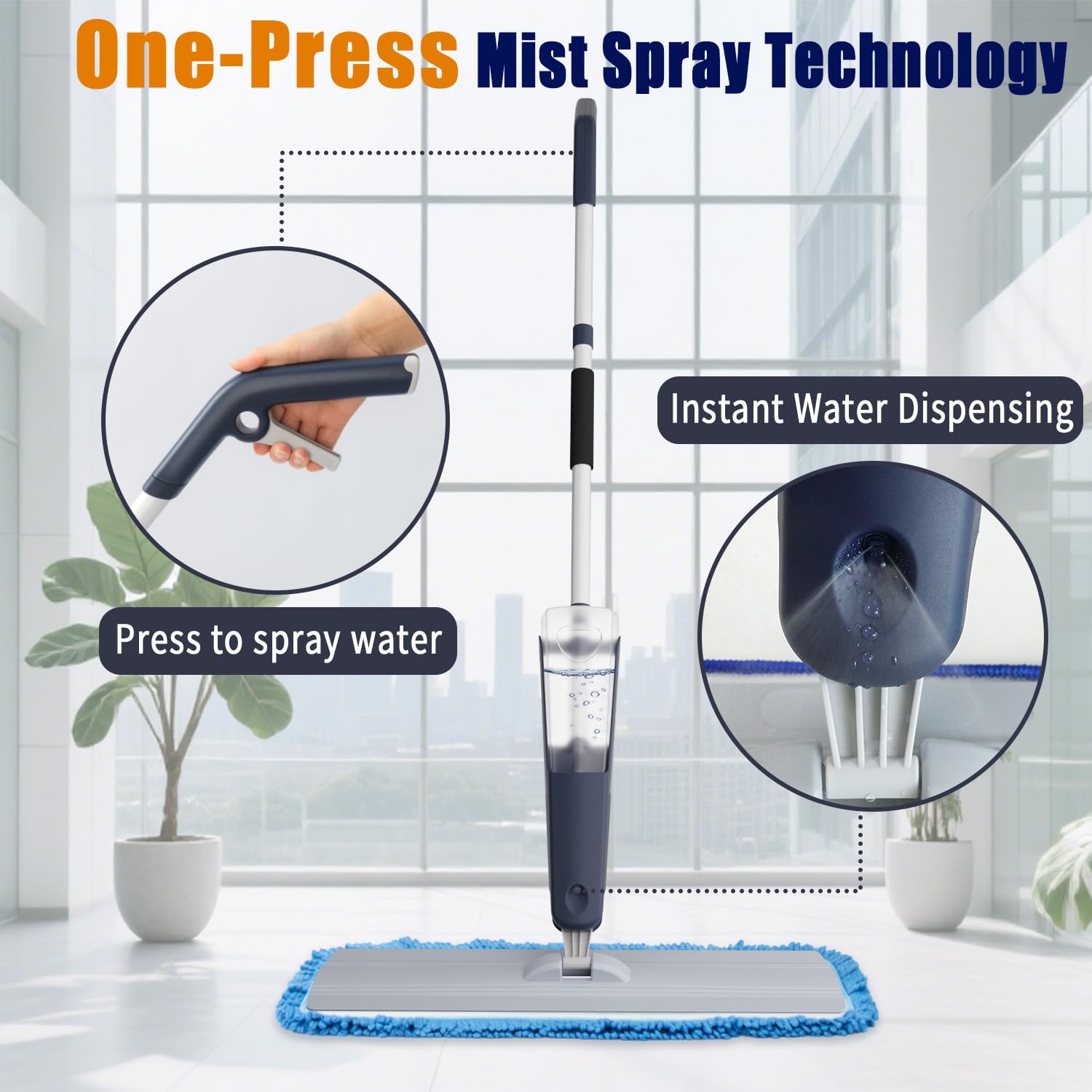 Spray Mops for Floor Cleaning