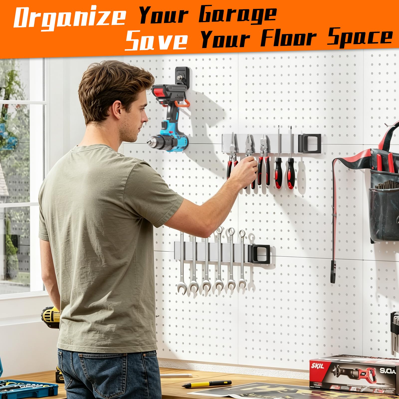 Double Sided Magnetic Tool Holder Heavy Duty
