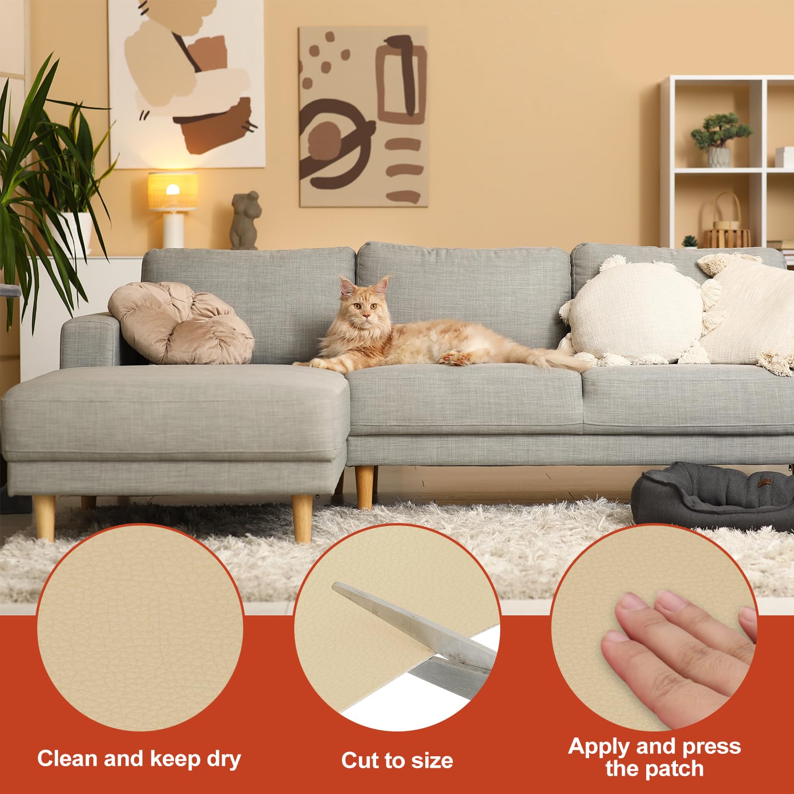 Leather Patches Tape for Furniture