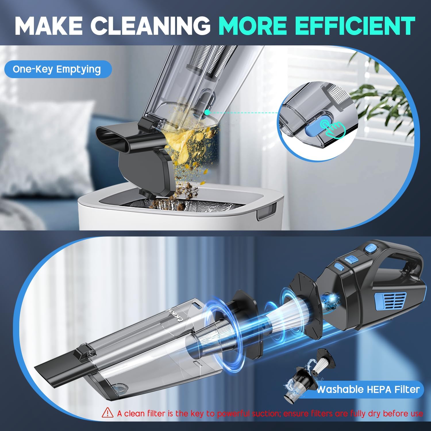 Handheld Vacuum Cordless