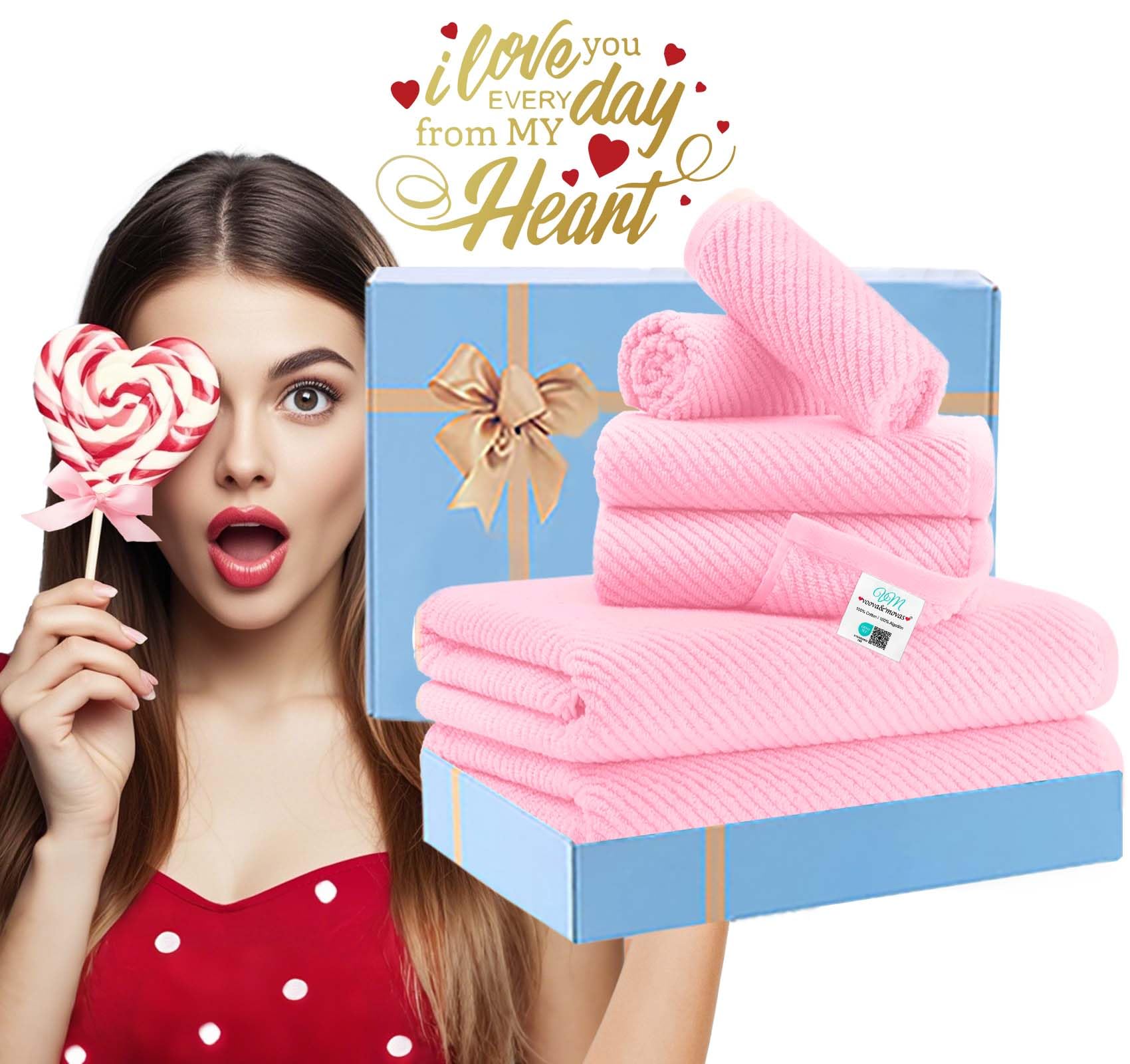6PC Towel Set (6 Count)