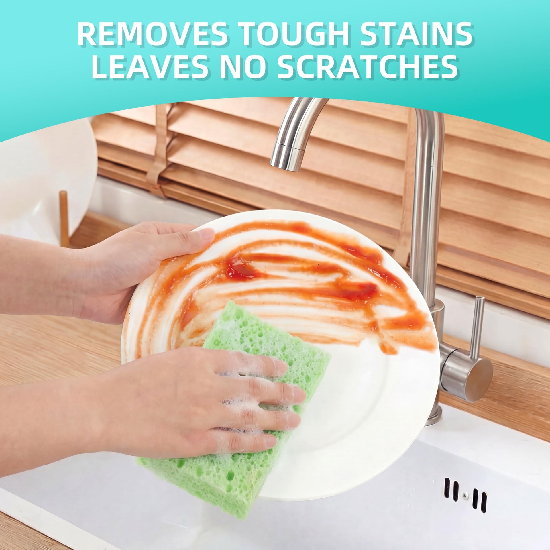 Dish Sponge Scrubber (12 Count)