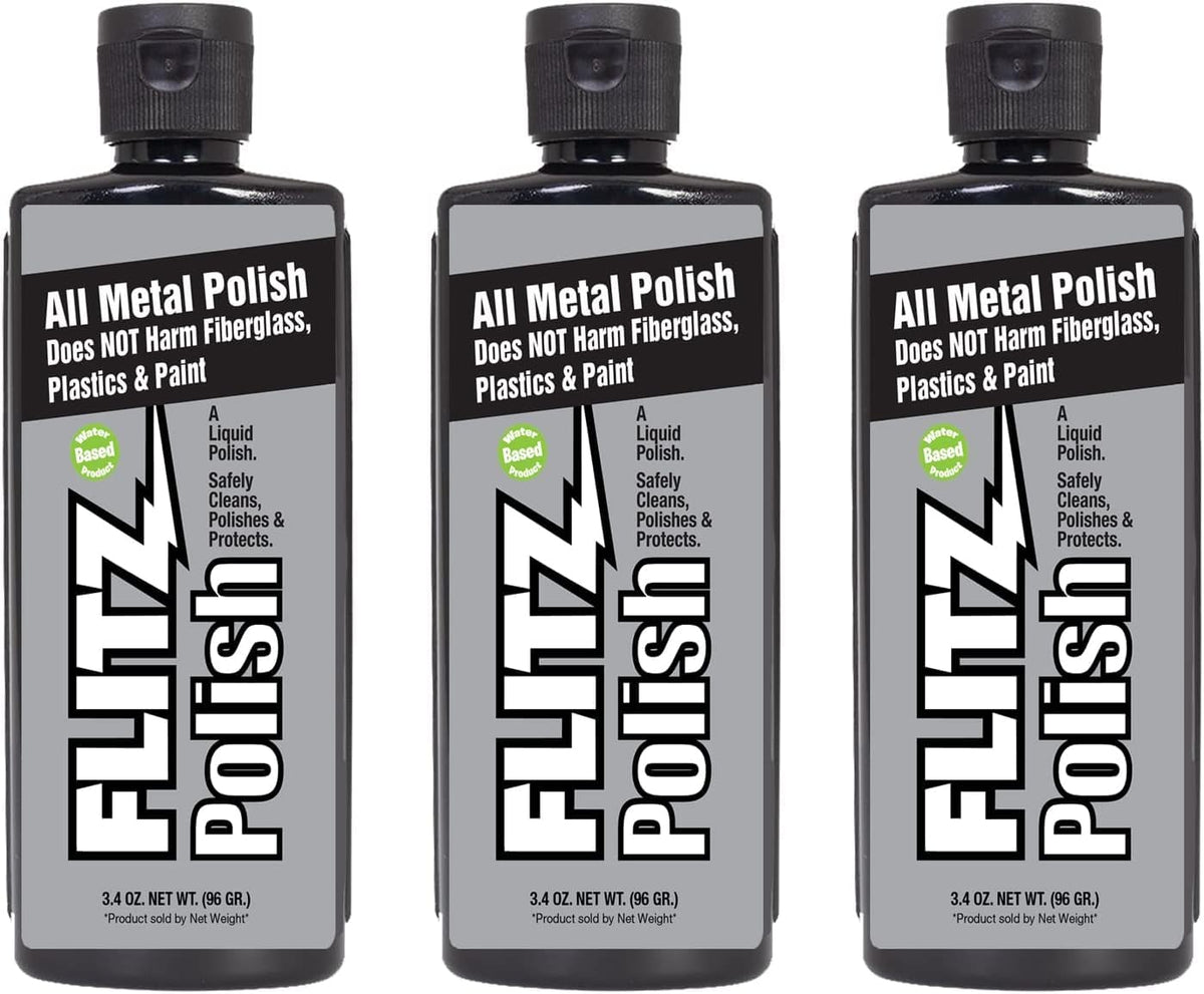 Multi Purpose Metal Polish Liquid (10.2 Fl Oz)