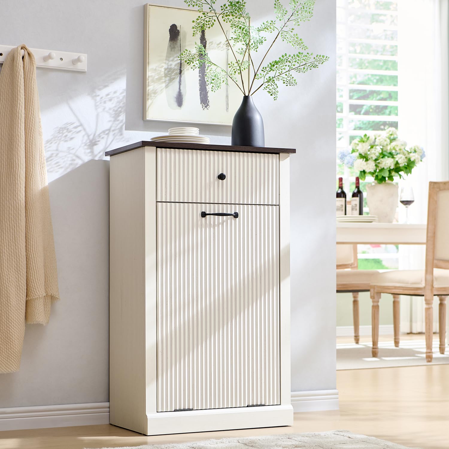 Tilt Out Trash Can Cabinet