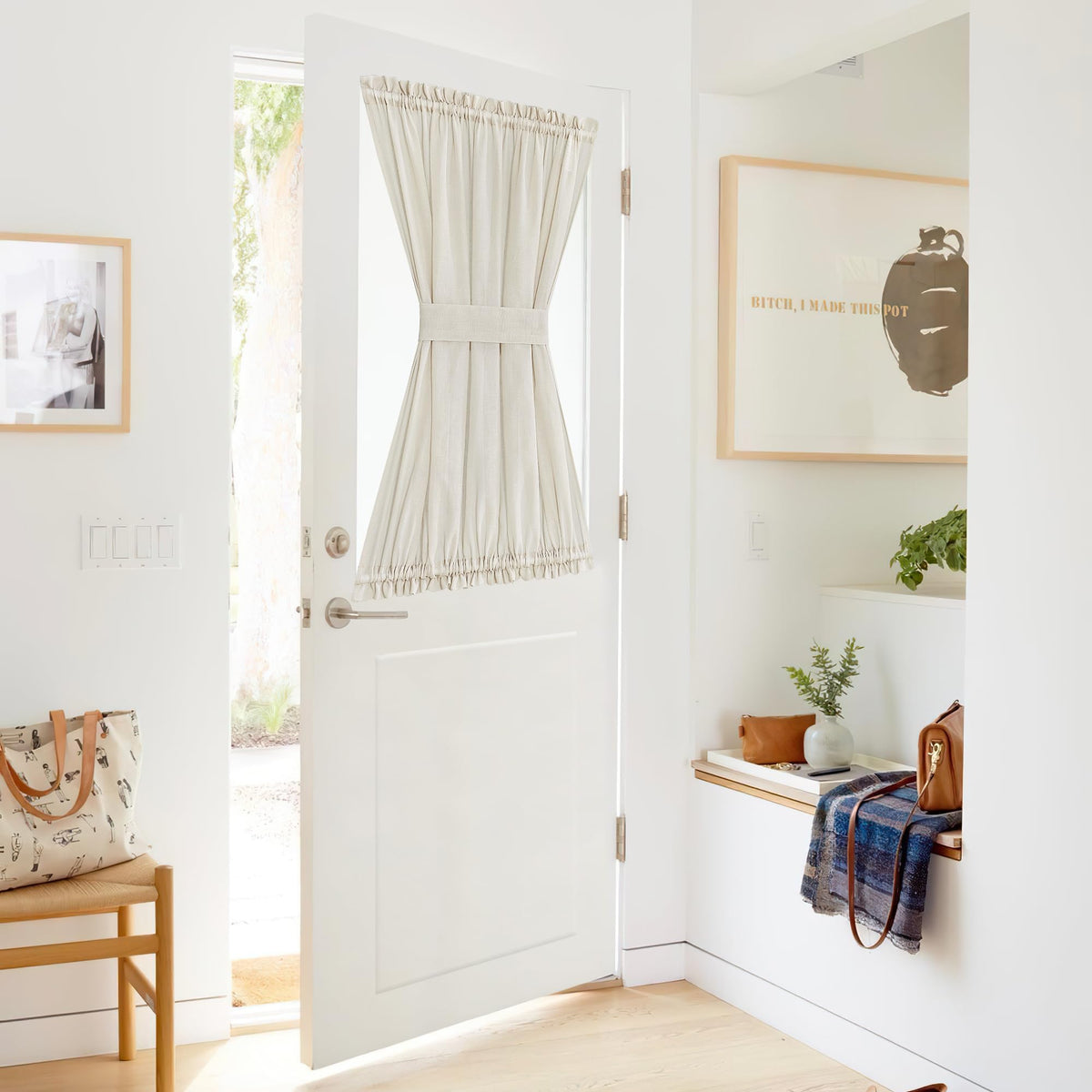 Sheer Door Curtains