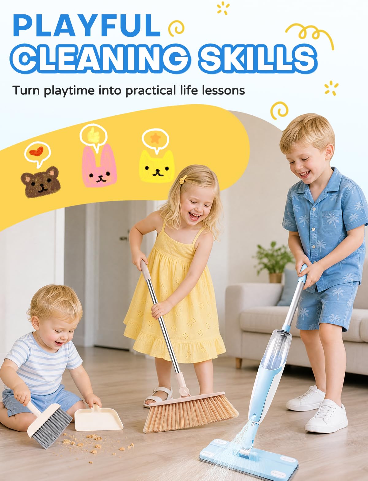 Kids Cleaning Toy Set