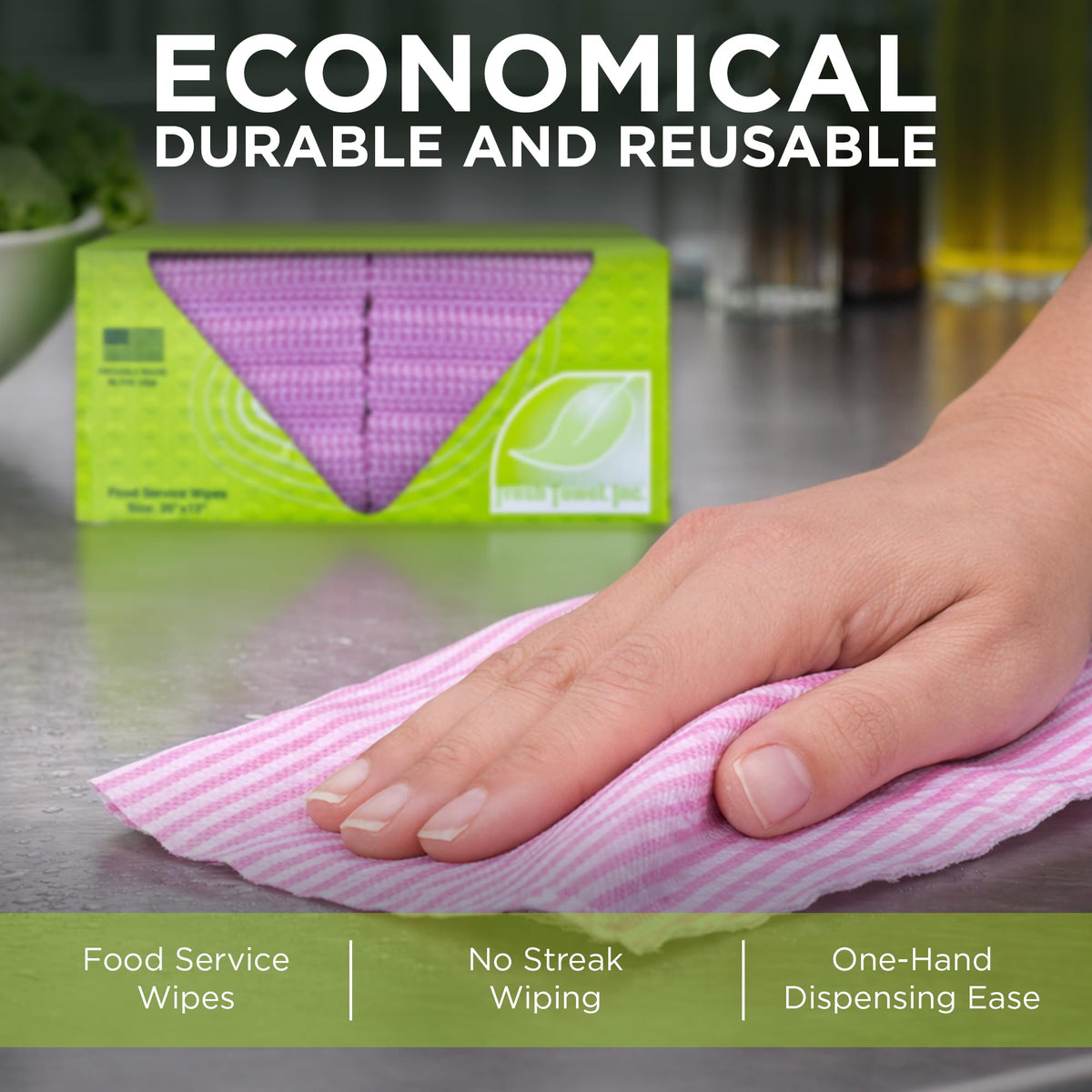 Fresh Towel Pink Foodservice Towels (200 Count)